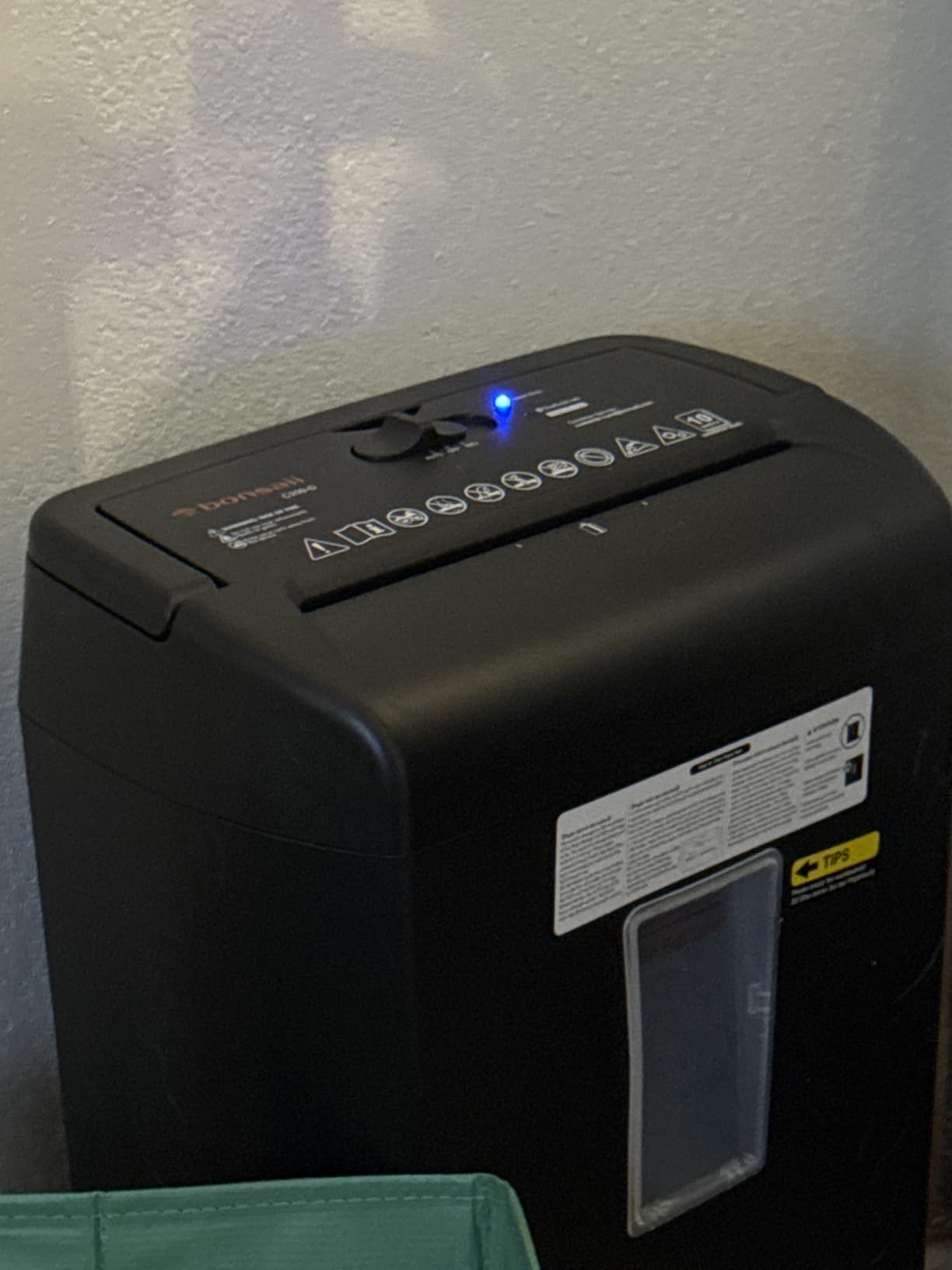 Bonsaii 10-Sheet Heavy Duty Cross Cut Paper Shredder for Home Office customer photo 1