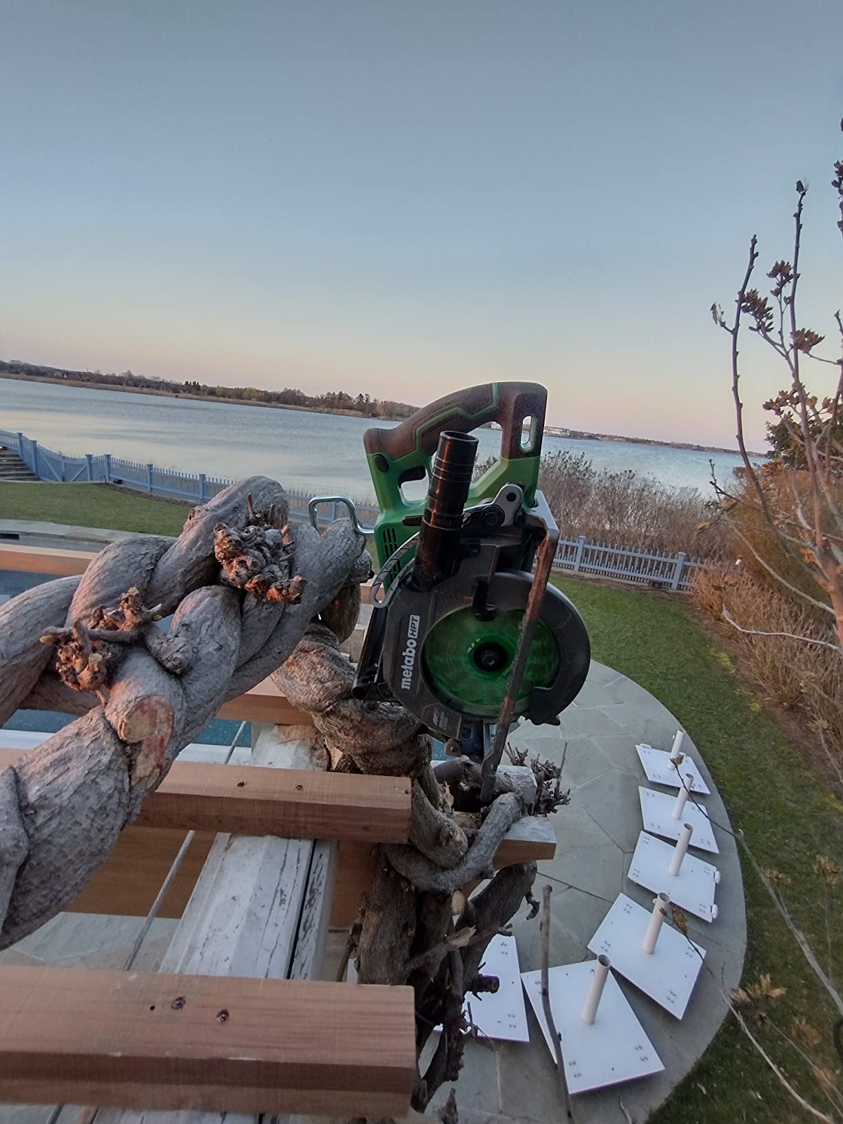 Metabo HPT 36V MultiVolt 7-1/4 Inch Rear Handle Circular Saw, Tool Only – No Battery, Lightest Weight in Its Class, 53° Bevel Capacity, High-Capacity Cutting, C3607DWAQ4 customer photo 1