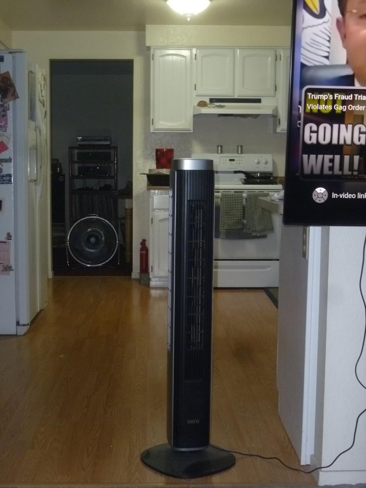 DREO Smart 42'' Tower Fan for Bedroom, 12 Speeds, 20dB Quiet Standing Fan customer photo 2