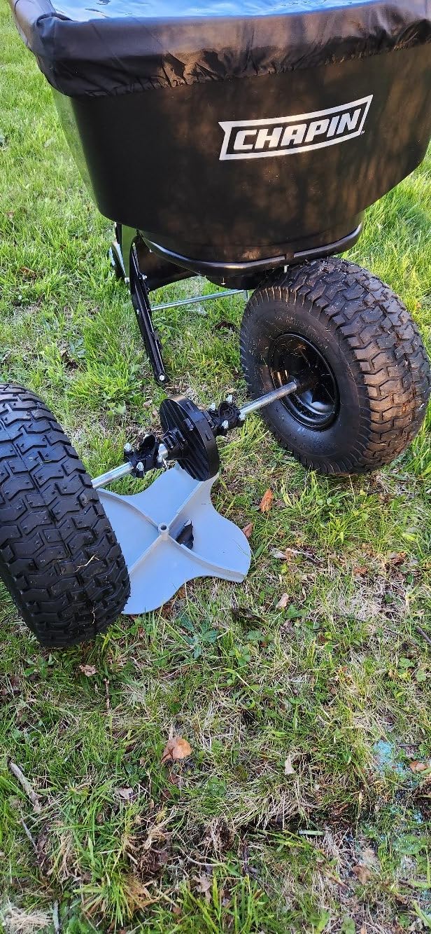 CHAPIN 8622B TurfPro Tow-Behind Turf Spreader, Auto-Stop, Dual Impeller customer photo 1