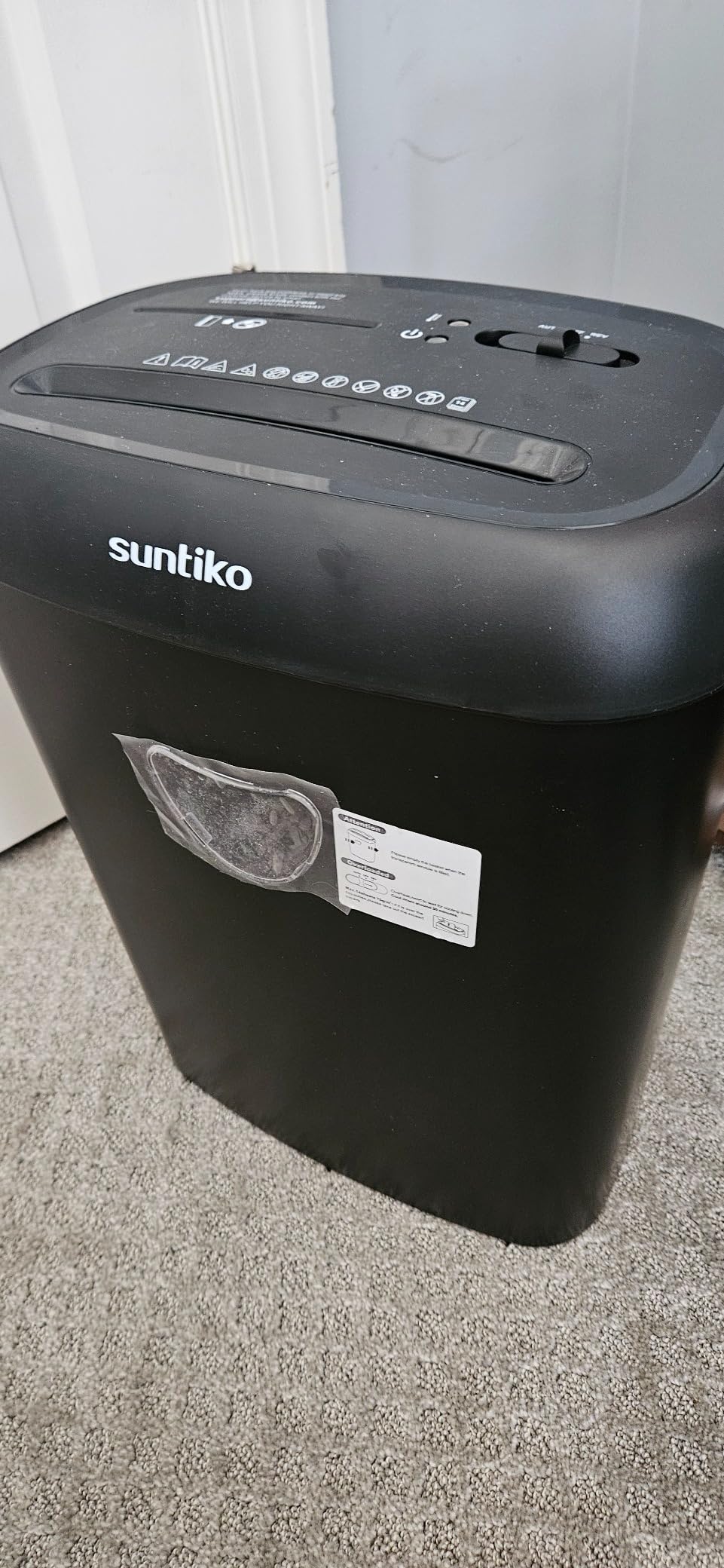Suntiko 14-Sheet Cross Cut Heavy Duty Paper Shredder for Home Office customer photo 2