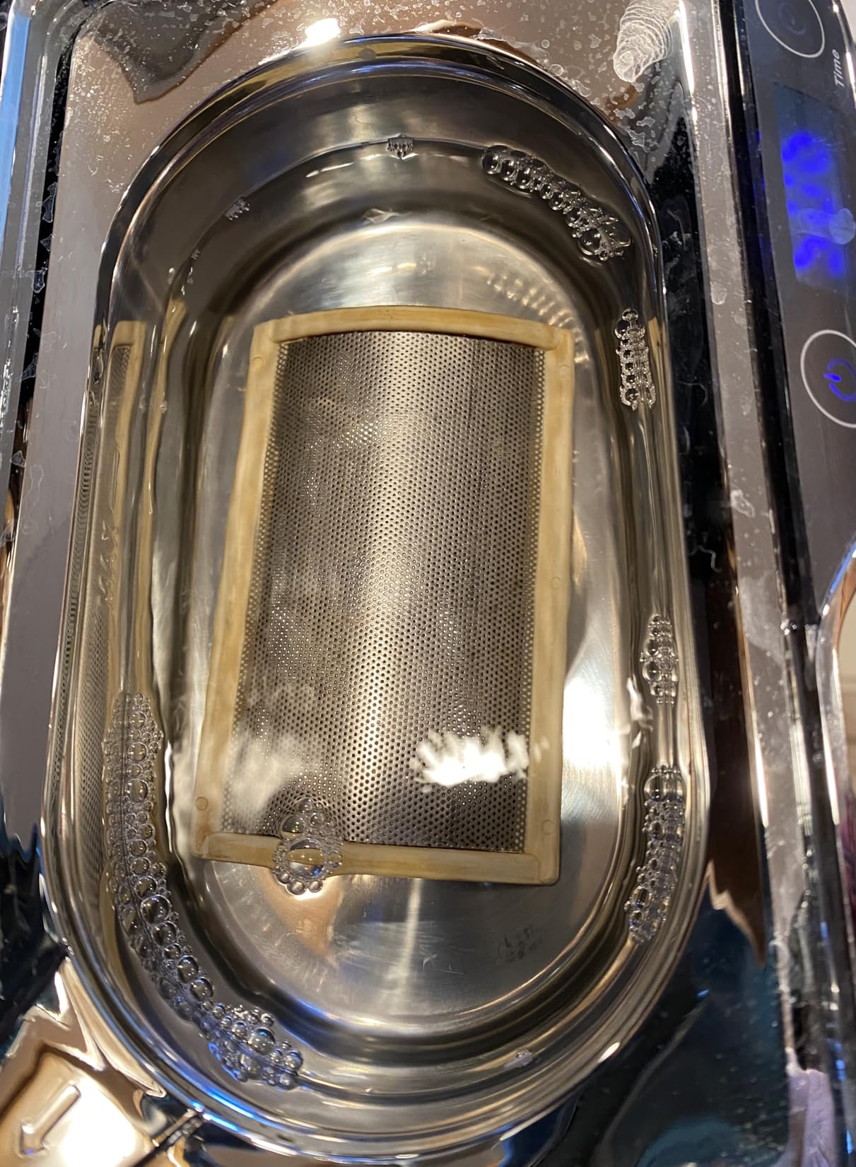 LifeBasis Professional Ultrasonic Jewelry Cleaner 600ml (20 oz), Silver customer photo 2