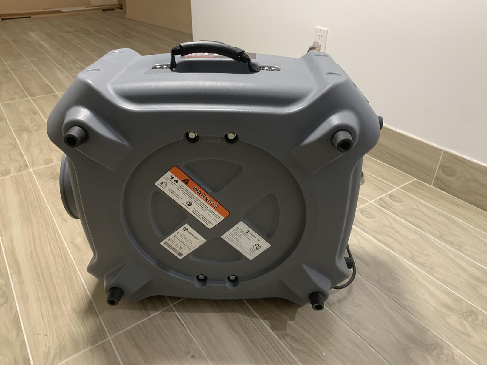 Abestorm HEPA Air Scrubber with UV-C Light, up to 600 CFM, Negative Ion customer photo 1