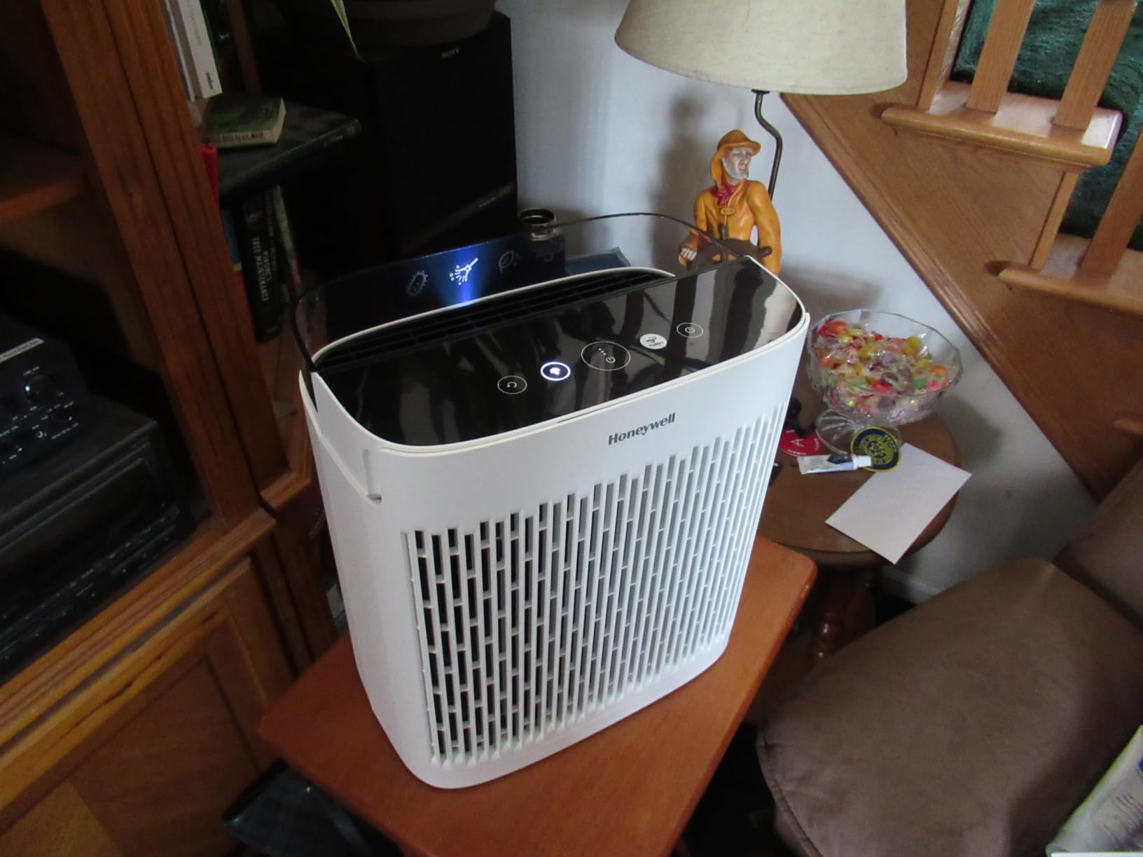 Honeywell HEPA Air Purifier for Home and Large 1700 ft² Rooms, Black customer photo 2