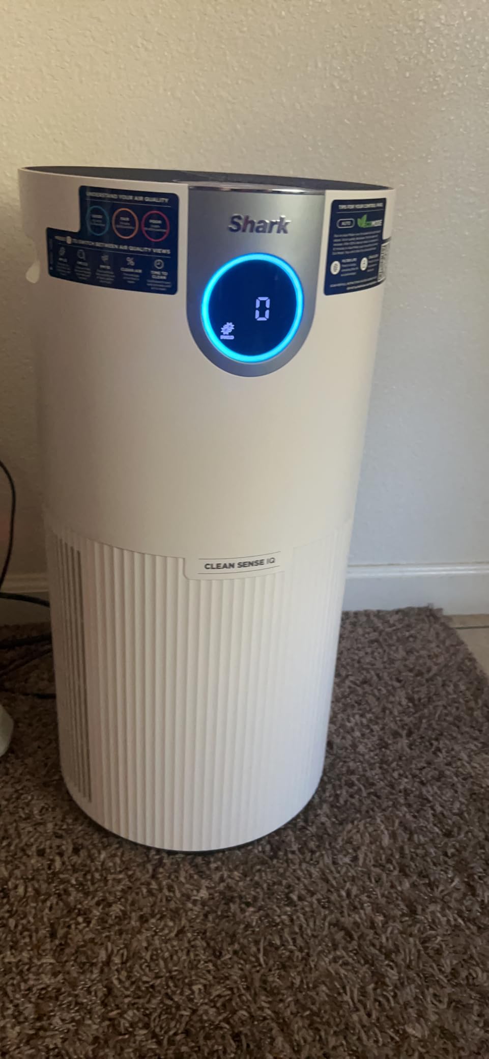 Shark Clean Sense Air Purifier Max, HP201, White customer photo 1