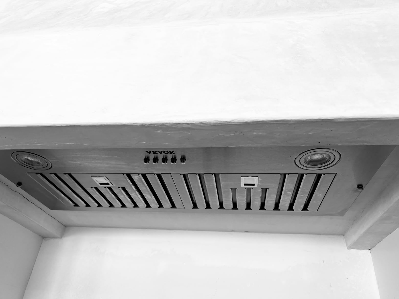 VEVOR Insert Range Hood, 800CFM 3-Speed, 30 Inch Stainless Steel Built-in Kitchen Vent with Push Button Control LED Lights Baffle Filters, Ducted/Ductless Convertible, ETL Listed customer photo 1