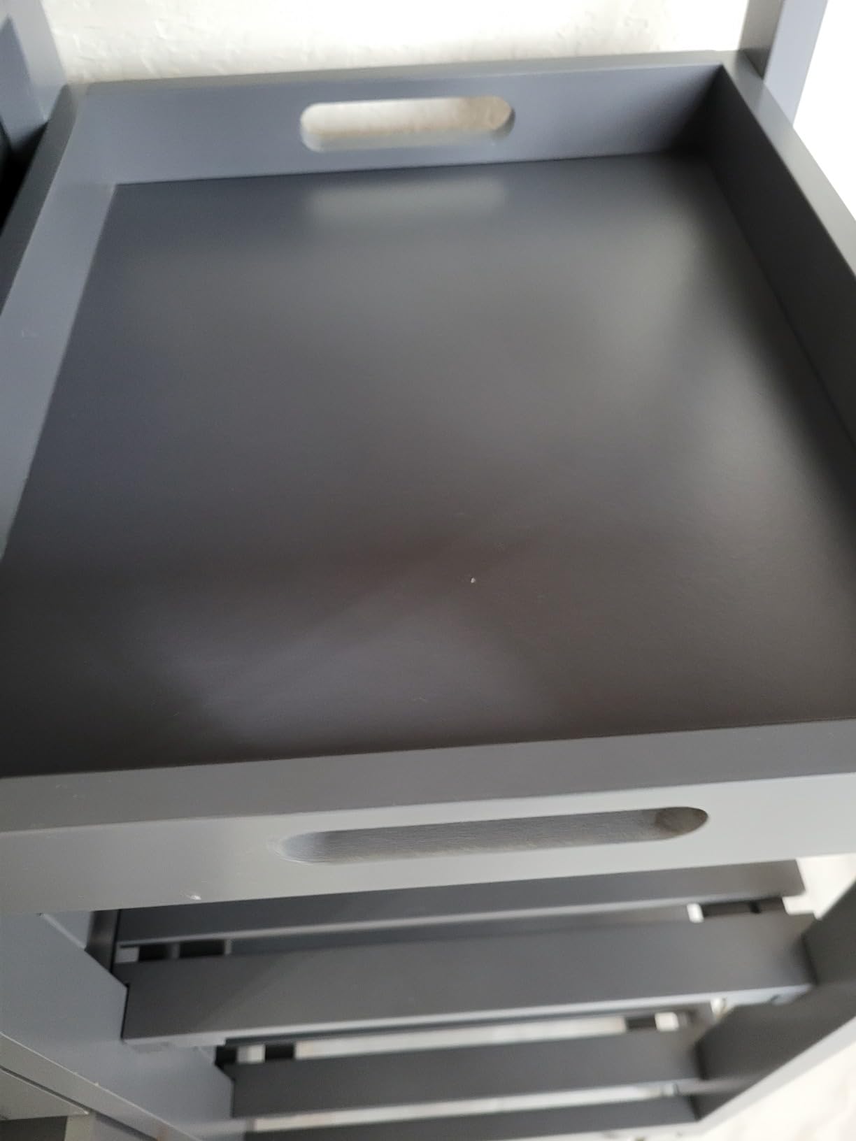 Yaheetech Kitchen Island Cart on Wheels with 3 Drawers and 3 Shelves, White customer photo 1