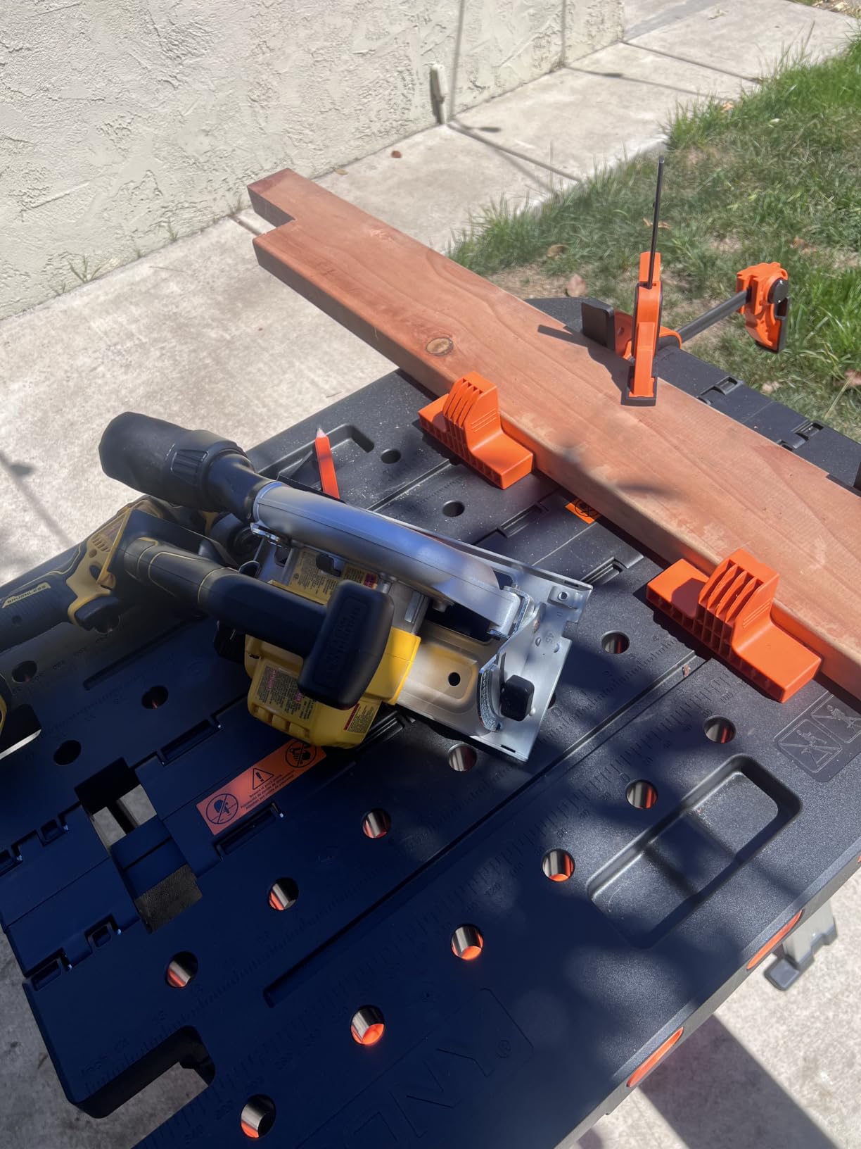 Pony Portable Folding Work Table, Workbench & Sawhorse customer photo 1