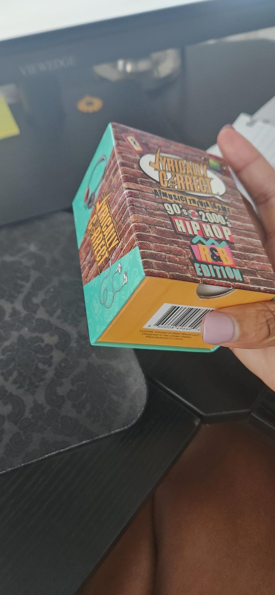 Lyrically Correct '90s & 2000s Hip-Hop & R&B Music Trivia Card Game customer photo 2