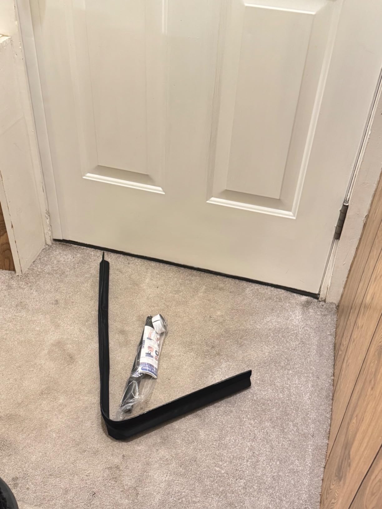 VITAM AMO Weather Stripping Seal Strip for Doors Windows 18 Feet, Self-Adhesive Backing Seals Large Gap (from 5/16 inch to 15/32 inch), Easy Cut to Size customer photo 1