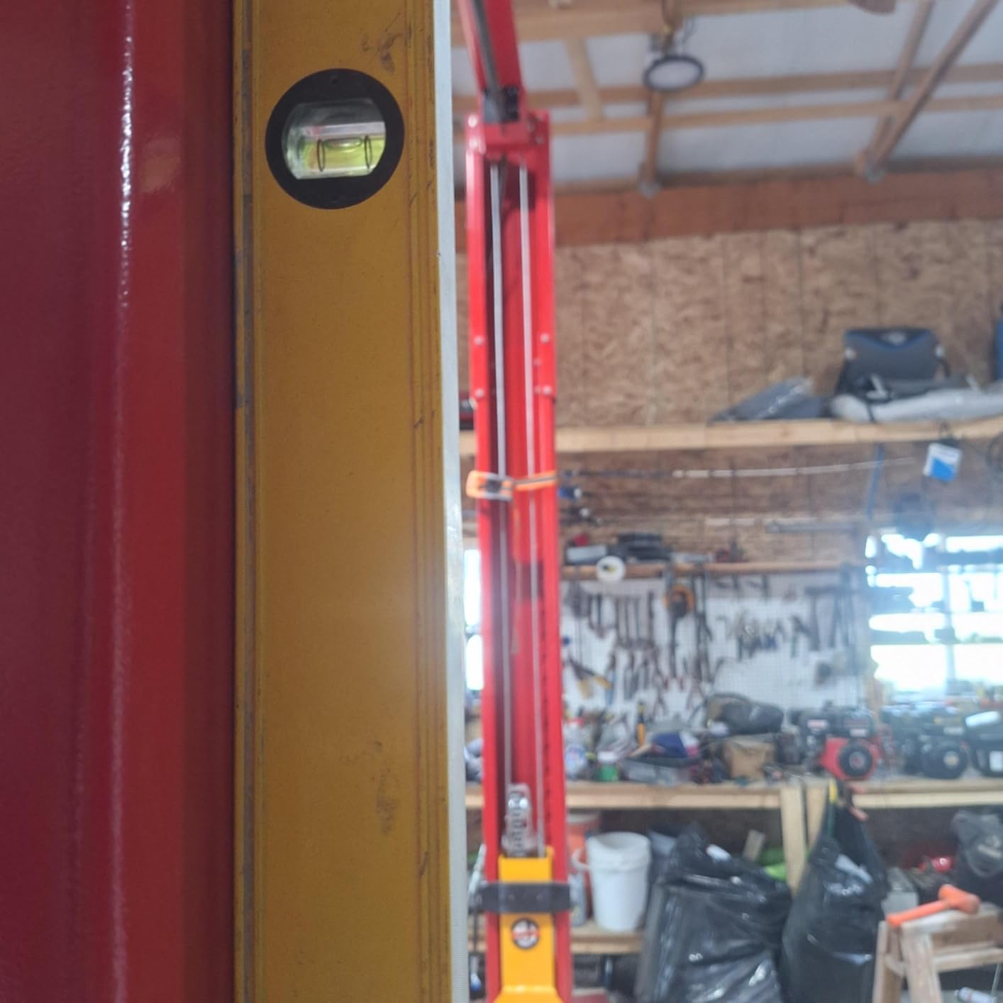 KATOOL 1100lbs 2 Post Car Lift Truck Clear Floor Hoist Manual Safety Releases on Both Sides Repair Tools for Shop and Home Garage customer photo 1