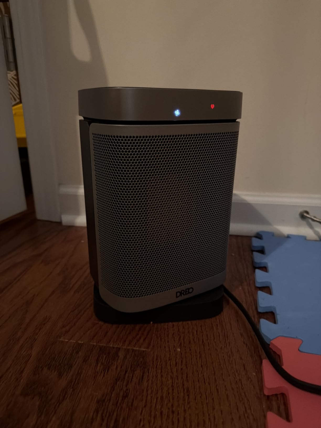 DREO Atom One Space Heater with Remote, 70°Oscillating Electric Heaters with Digital Thermostat, 1500W PTC Ceramic Heater, 12h Timer, Quiet Safety Heating, Portable Heater for Home Office customer photo 1