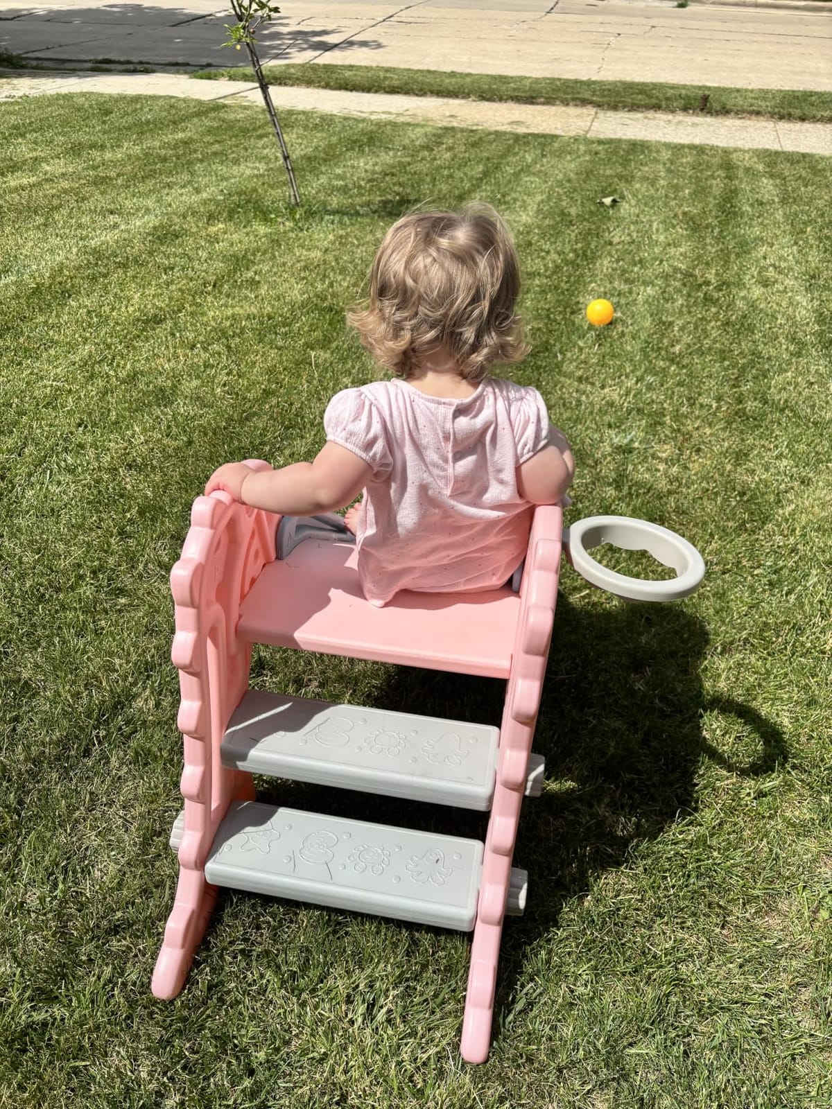 Nyeekoy 3 in 1 Toddler Slide Indoor & Outdoor Playground customer photo 1