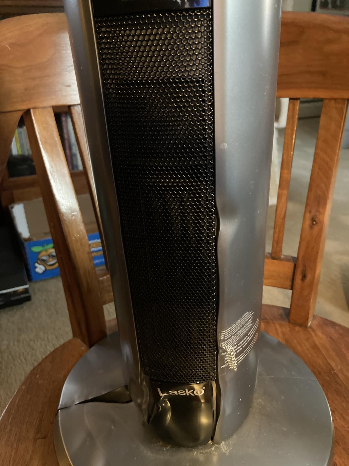 Lasko All-Season Tower Fan and Space Heater in One - 42” - FH515 - Gray customer photo 2