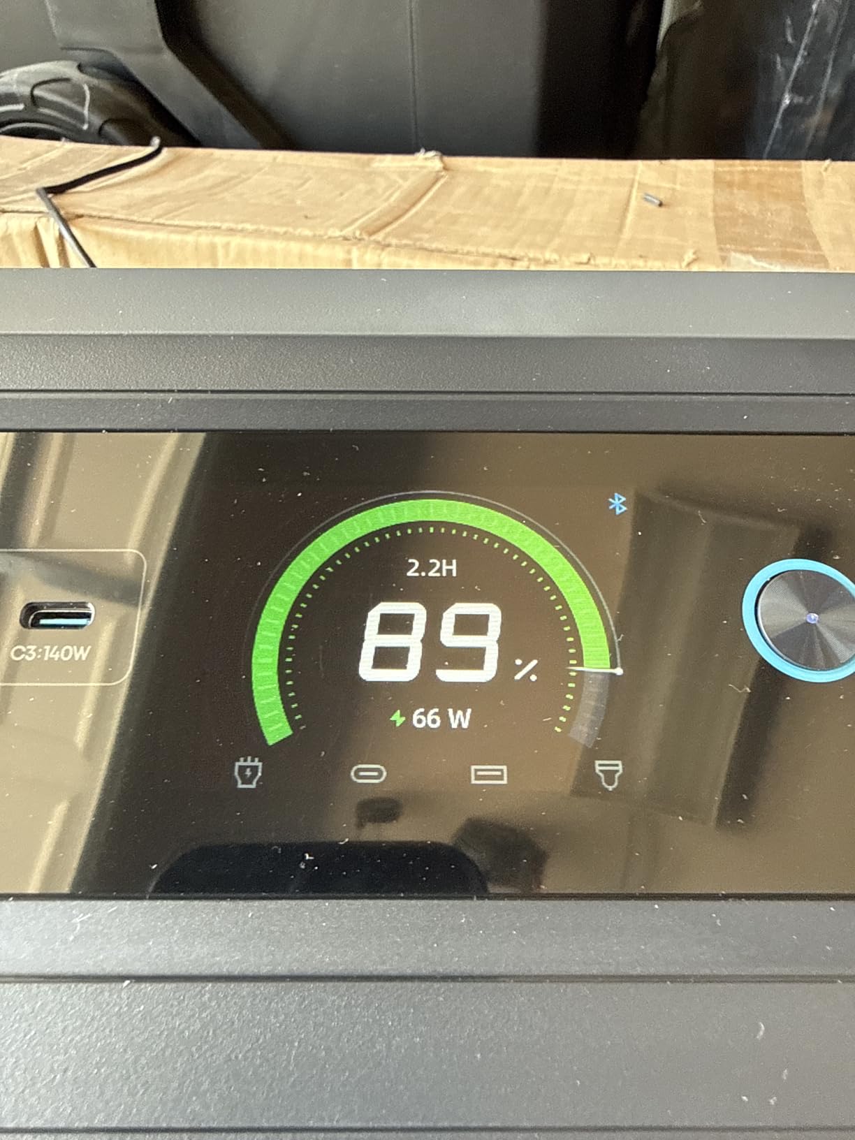 EBL Solar Panel 100W Portable Solar Panel for 300/500/1000 Power Station customer photo 2