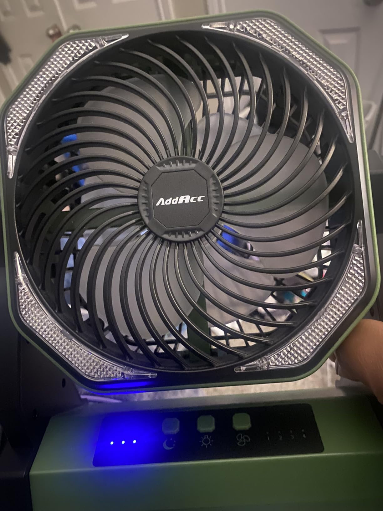 Battery Powered Camping Fan, Battery Operated Fan, Travel Gear Essentials customer photo 1
