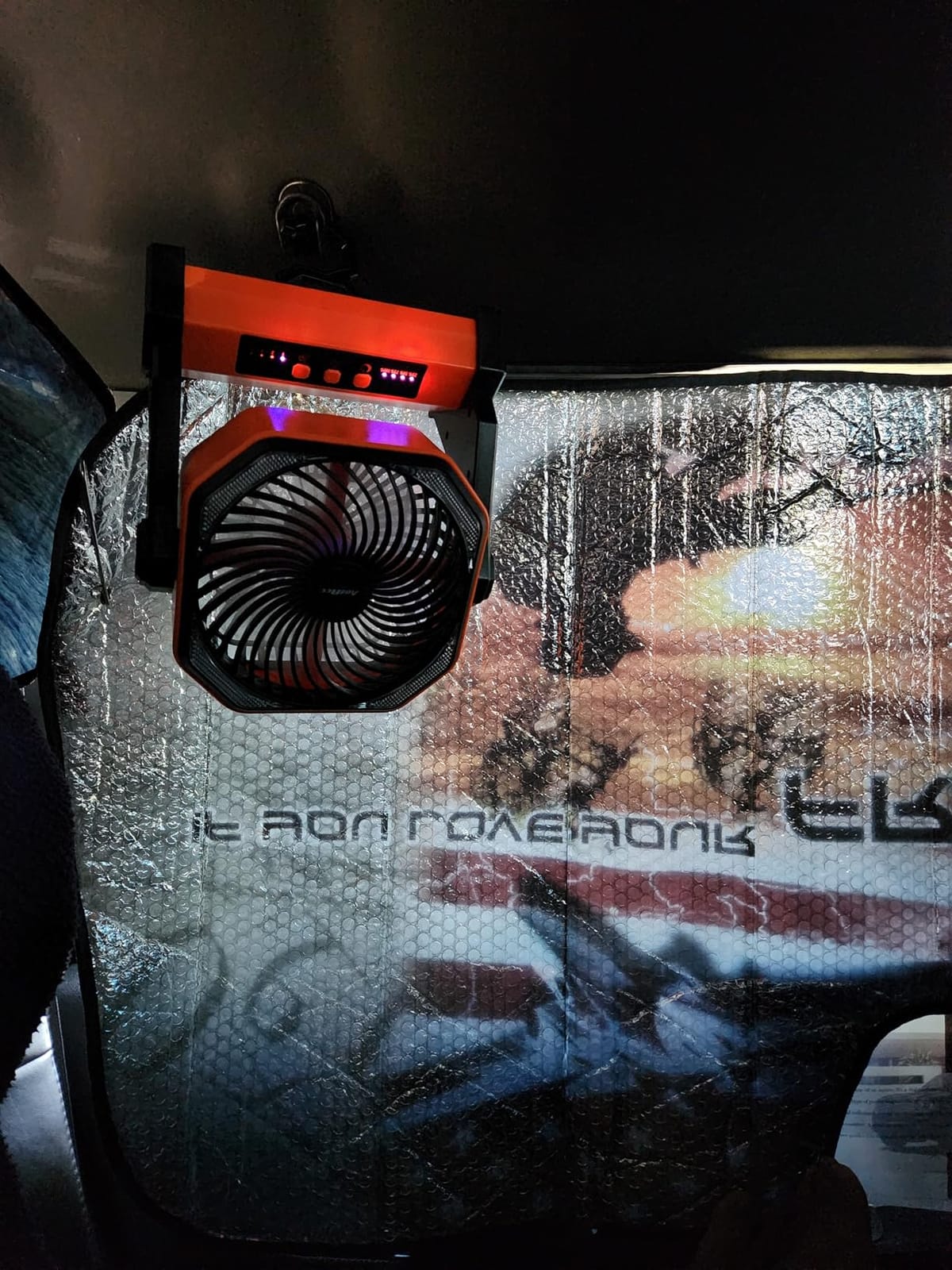 Battery Powered Camping Fan, Battery Operated Fan, Travel Gear Essentials customer photo 2