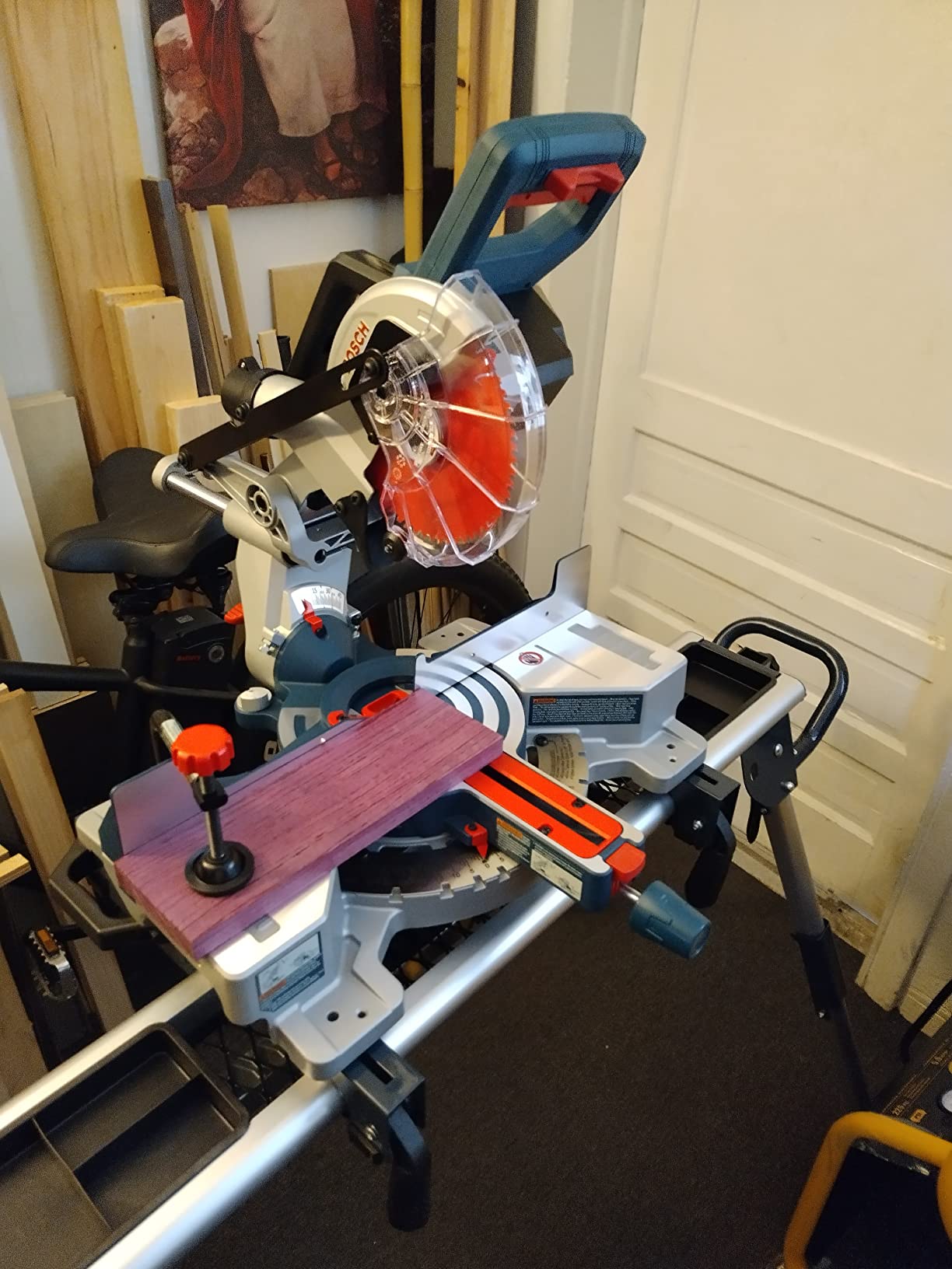 BOSCH GCM18V-07SN PROFACTOR™ 18V 7-1/4 In. Single-Bevel Slide Miter Saw - Mobile, Cordless Solution, 3-3/4 In. Nested Crown Cutting, 8-1/4 In. Crosscut Capacity (Bare Tool) customer photo 2
