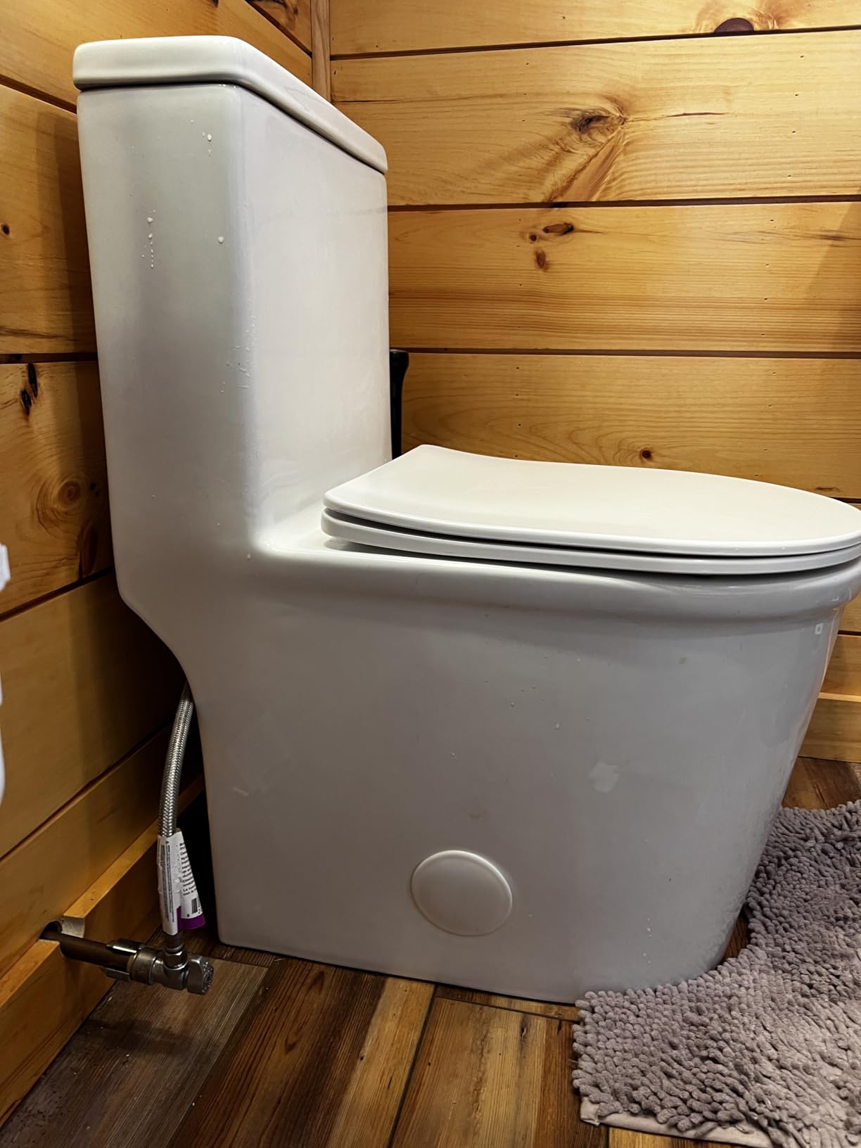 WinZo WZ5079S Modern Compact Round One Piece Toilet 10