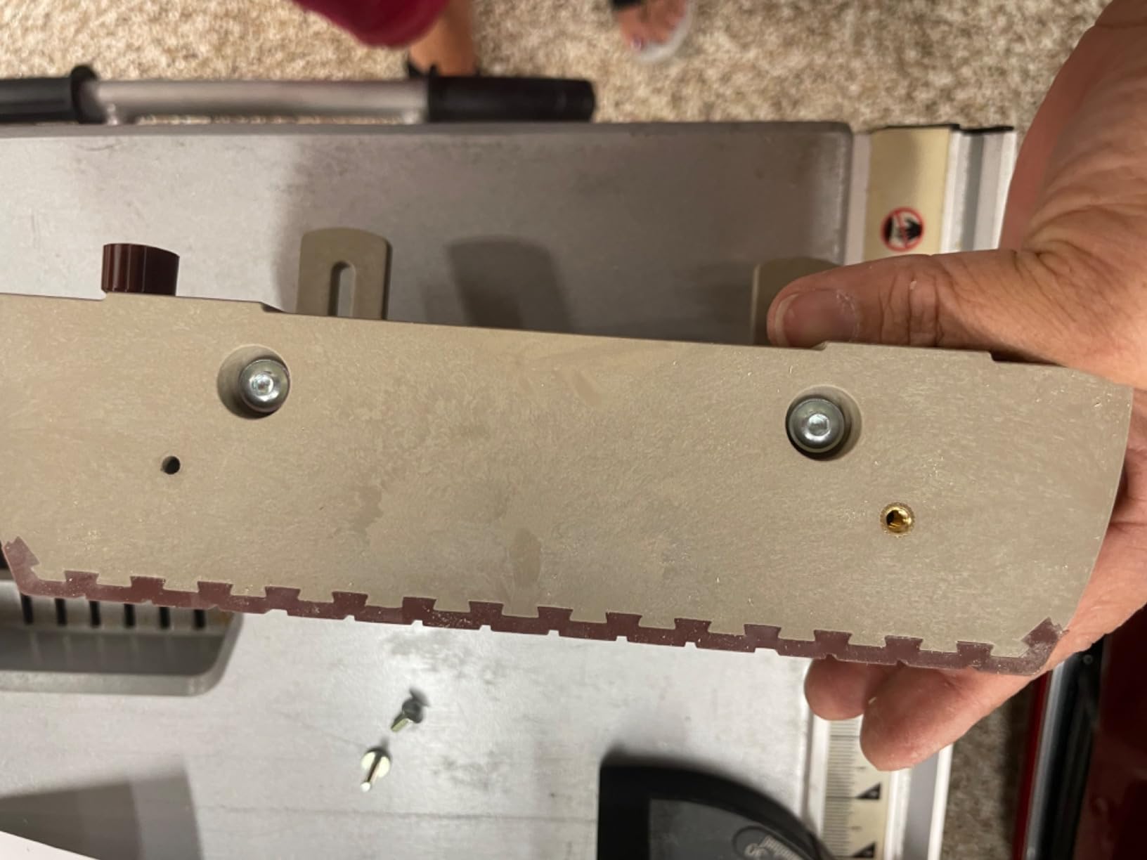 Push Block for Table Saws, Router Tables, Band Saws & Jointers customer photo 2