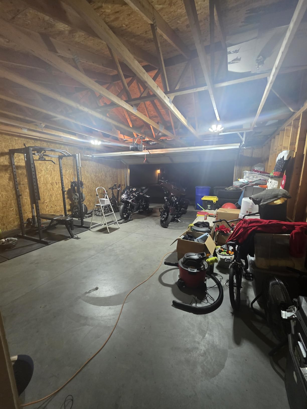 Adiding LED Garage Light 2 Pack, LED Garage Ceiling Lights 20000LM 6500K customer photo 1