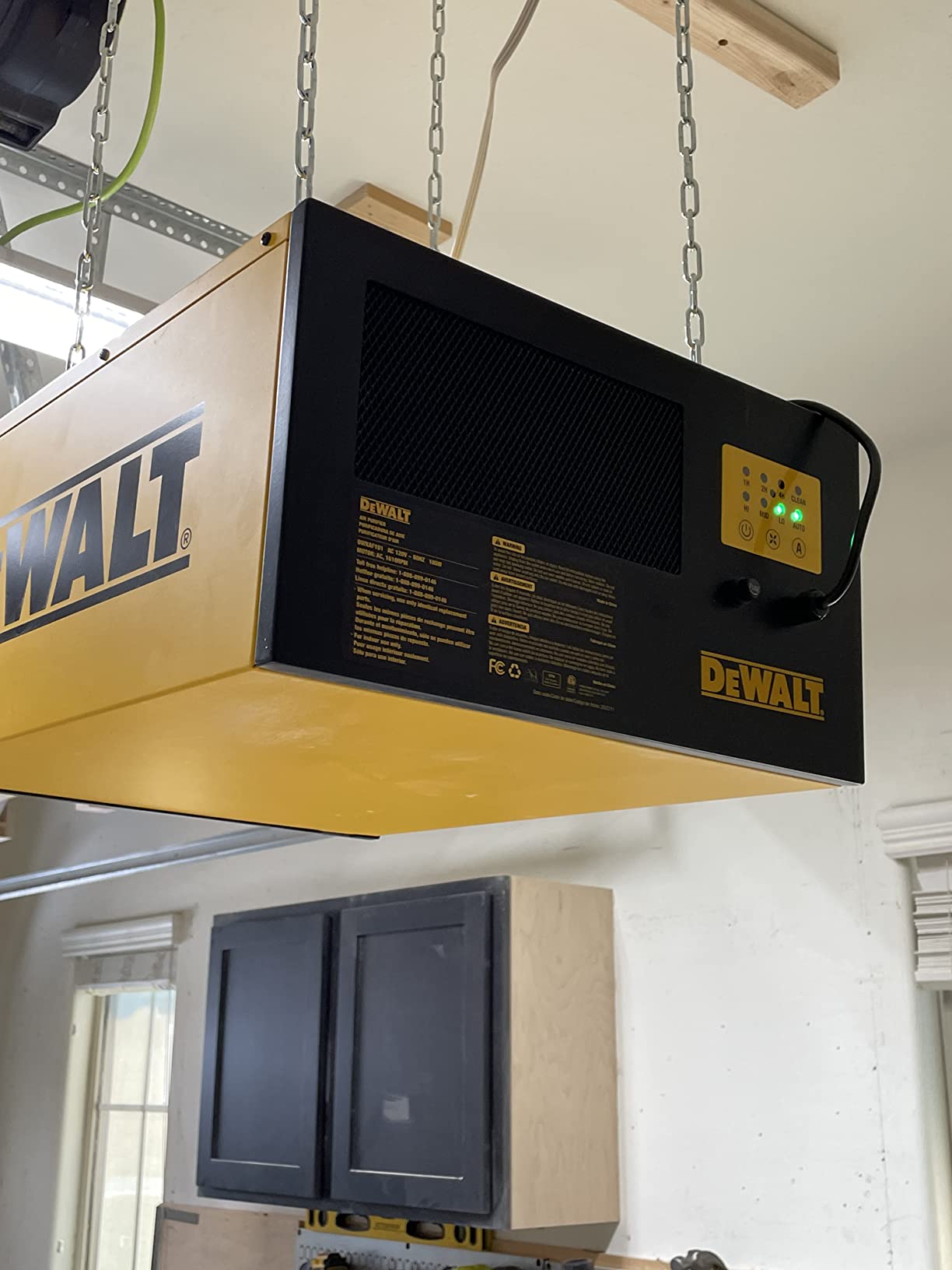 DEWALT Air Filtration System Dust Collector for Woodworking DWXAF101 customer photo 2