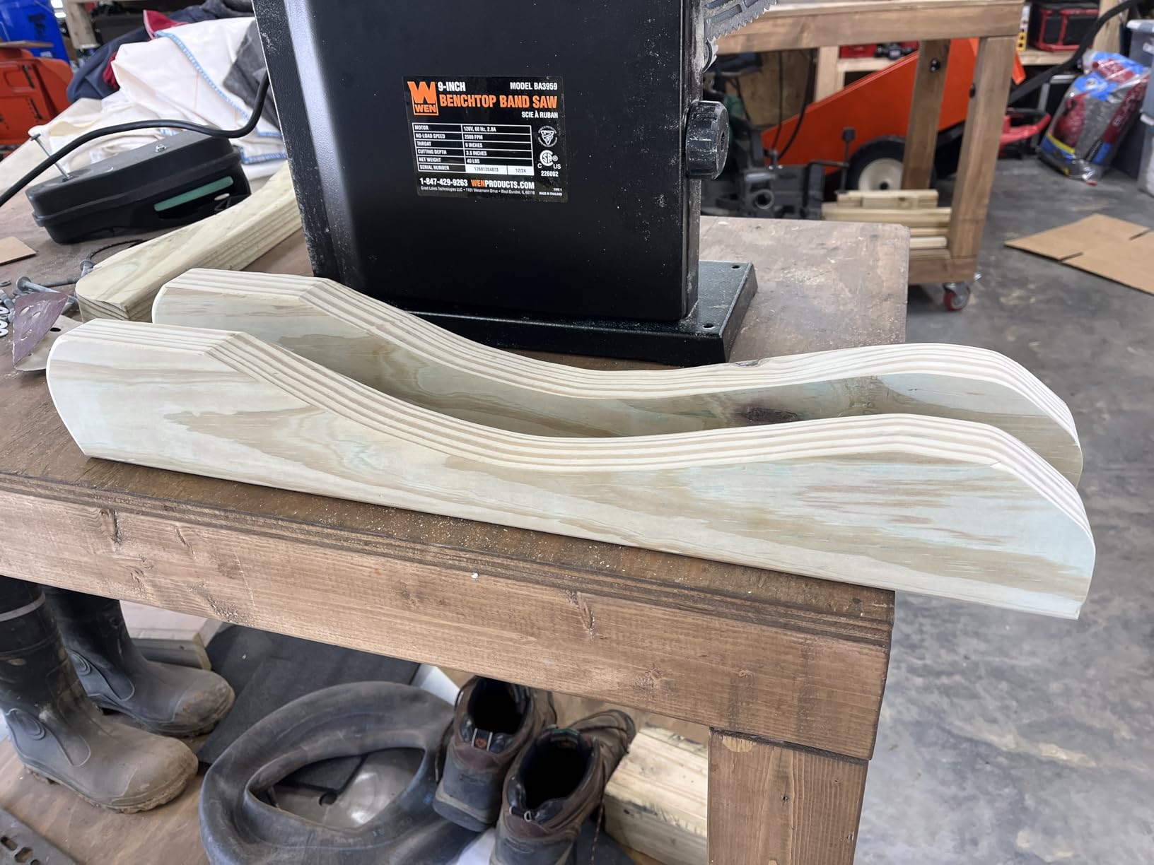 WEN 9-Inch Band Saw, 2.8-Amp Benchtop (BA3959) customer photo 2