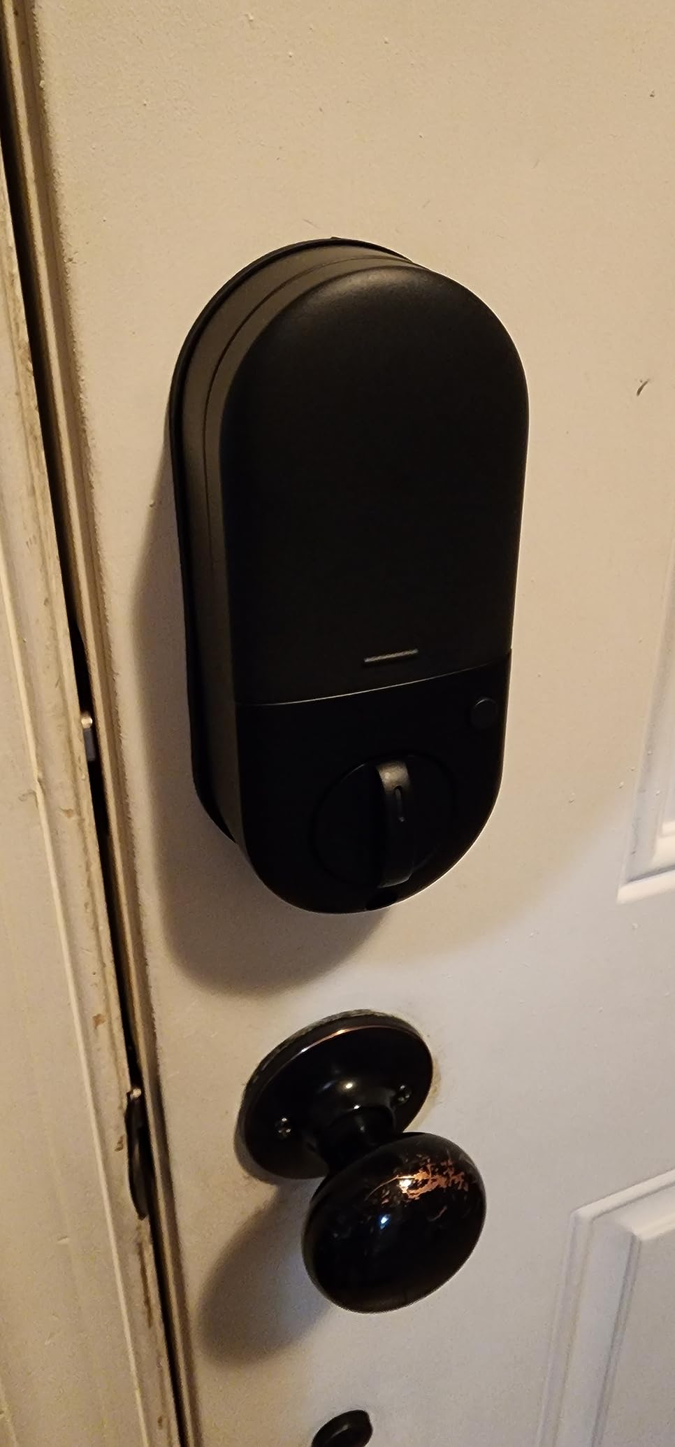 Veise RZ07 Fingerprint Smart Door Lock Deadbolt, App Control, Matte Black customer photo 2
