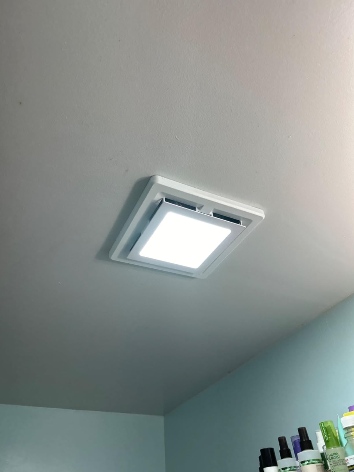 JOEAONZ Bathroom Exhaust Fan 110 CFM 1.0 Sones Ultra-Quiet with Metal Housing, Ceiling Mount Ventilation Fan Large Air-flow Capacity, Energy-Saving Household Bath Vent Extractor, White Plastic Grille customer photo 2