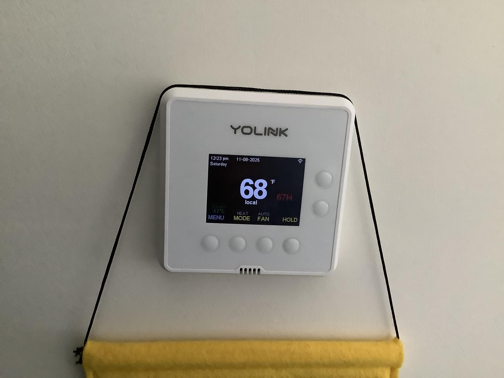 YoLink Smart Thermostat for Heat Pumps Kit: 1-Pack + Hub customer photo 2
