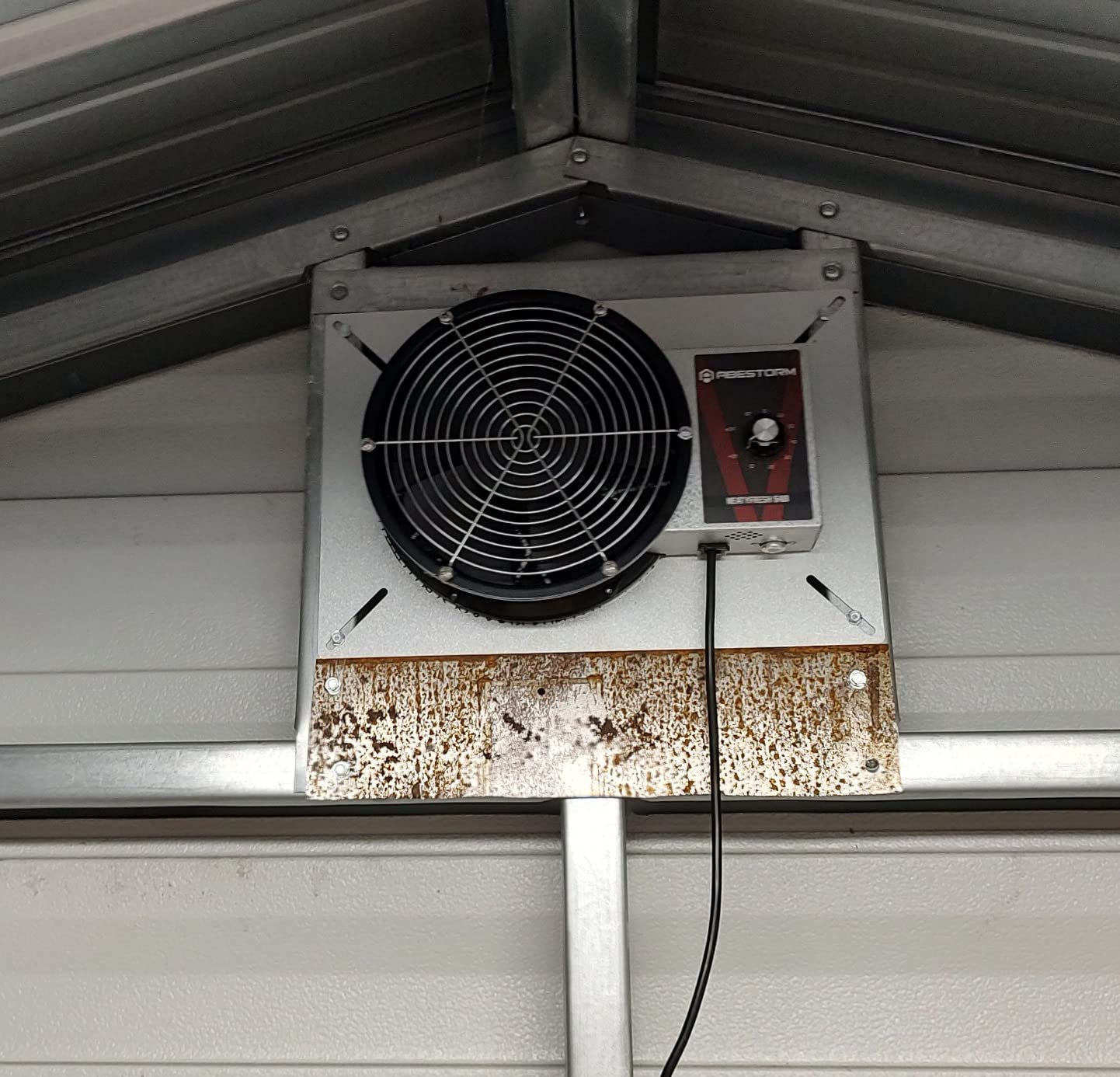 Abestorm 8.7 Inch Crawlspace Ventilation Fan with Humidistat 540 CFM customer photo 1