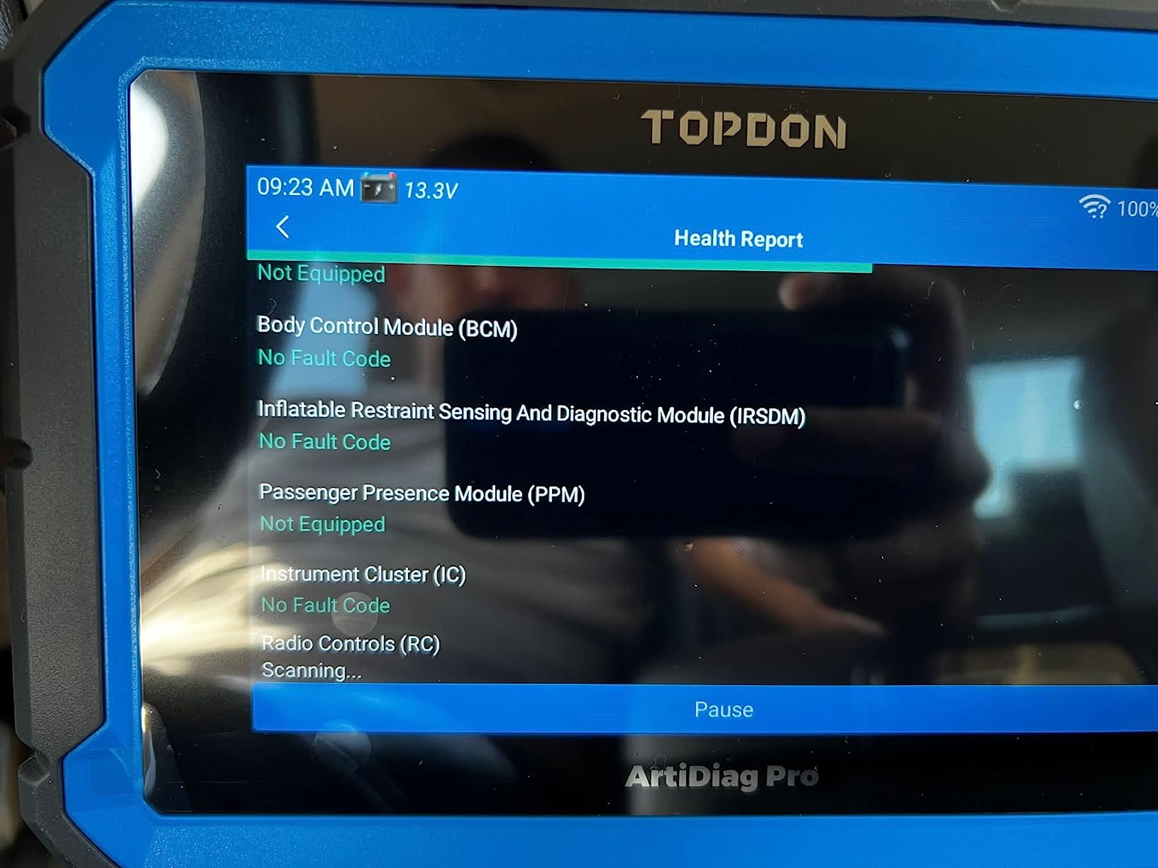 TOPDON ArtiDiag Pro Bidirectional Scan Tool with ECU Coding, 35+ Services customer photo 1