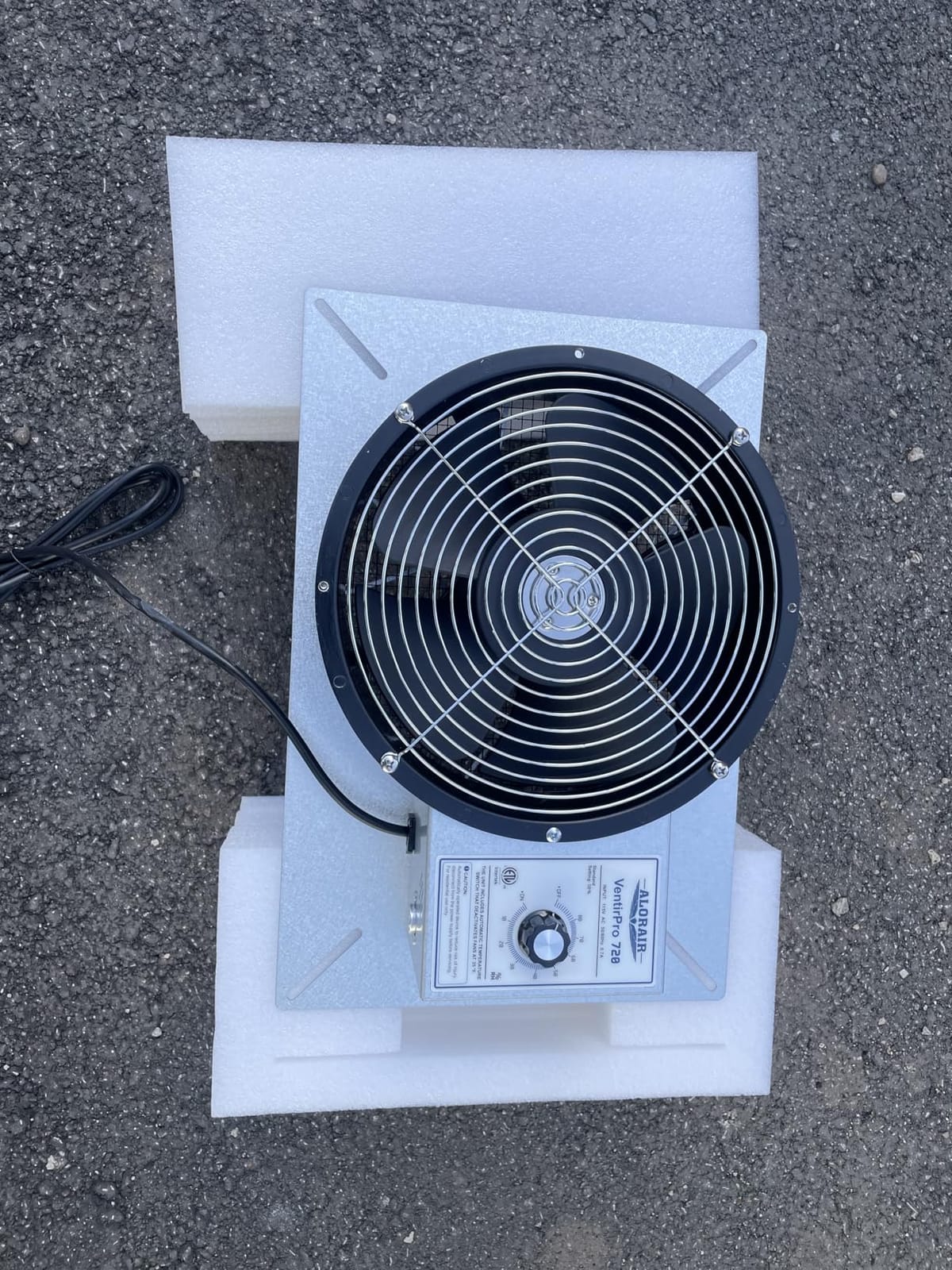 ALORAIR 540CFM Crawl Space Ventilator Fan with Humidistat & Thermostat customer photo 1