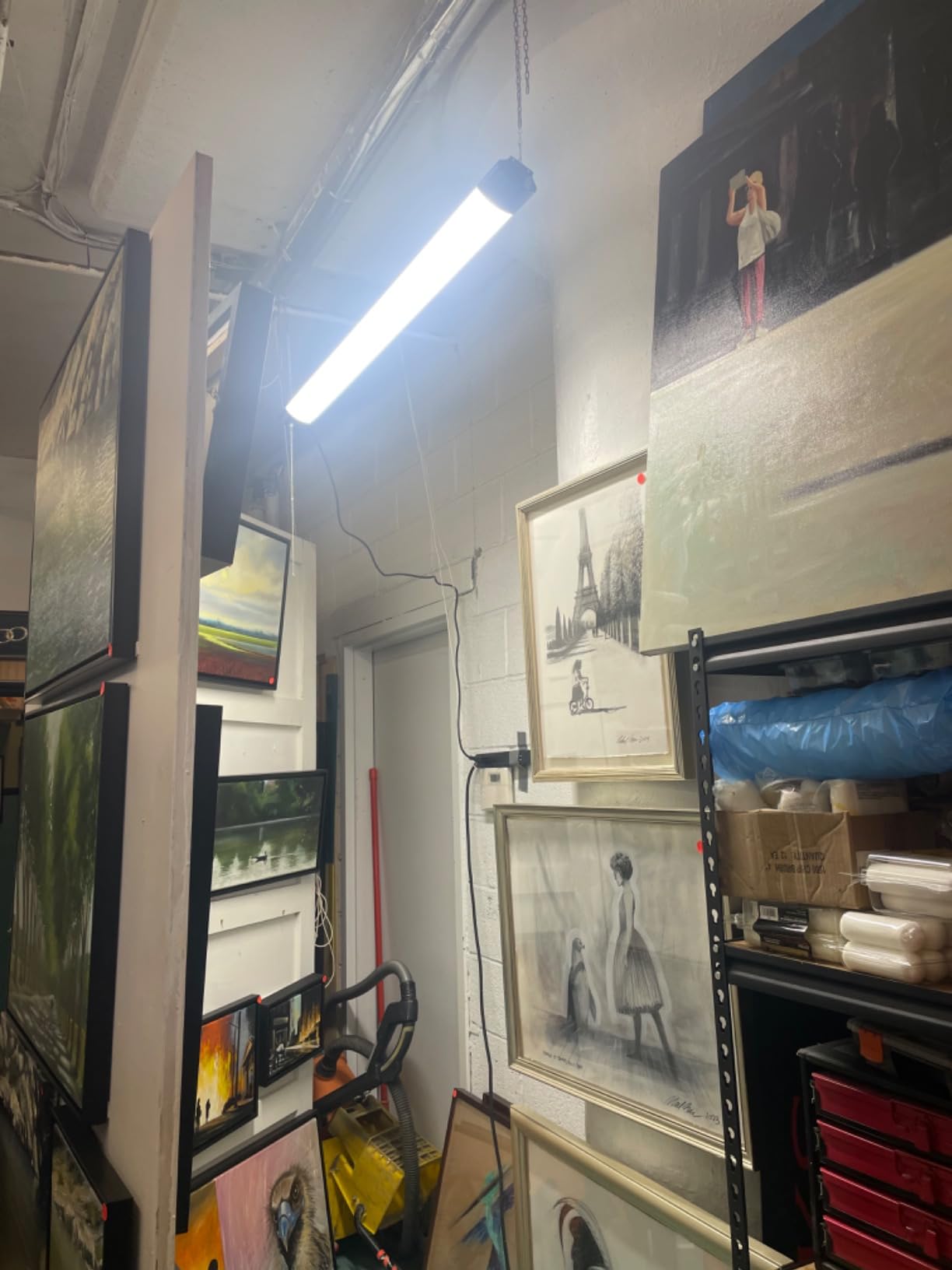Barrina BS84 LED Shop Lights 4FT for Workshop, 84W 10000LM 5000K, 1 Packs customer photo 1