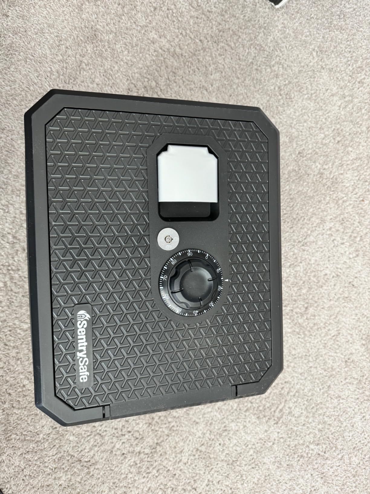 SentrySafe Fireproof and Waterproof Shelf Safe, Large Home or Office Safe with Dial Combination Lock and Override Key, 0.81 Cubic Feet, FPW082KSB customer photo 2
