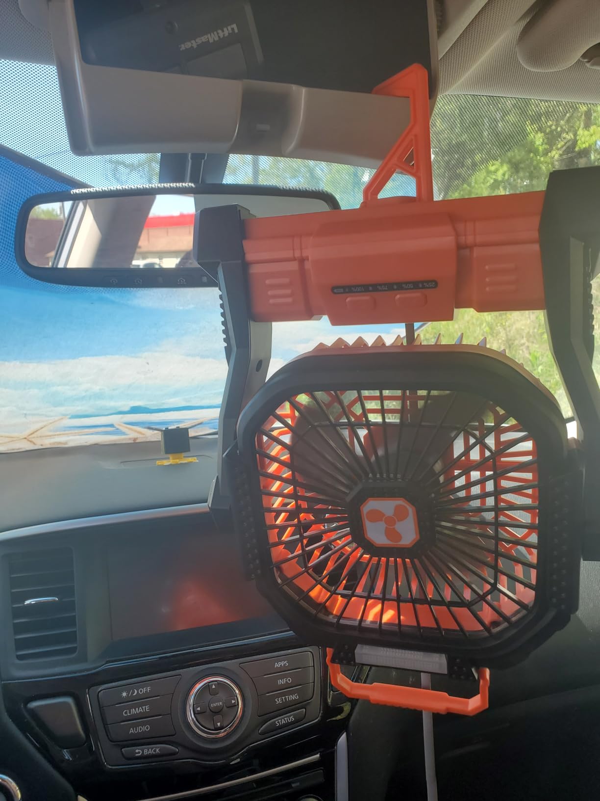 Portable Fan Rechargeable, 20000mAh Cordless Battery Powered Fan with LED Lantern Battery Operated for Travel Bedroom Home Camping Tent Office Beach Desk Fishing Table customer photo 1