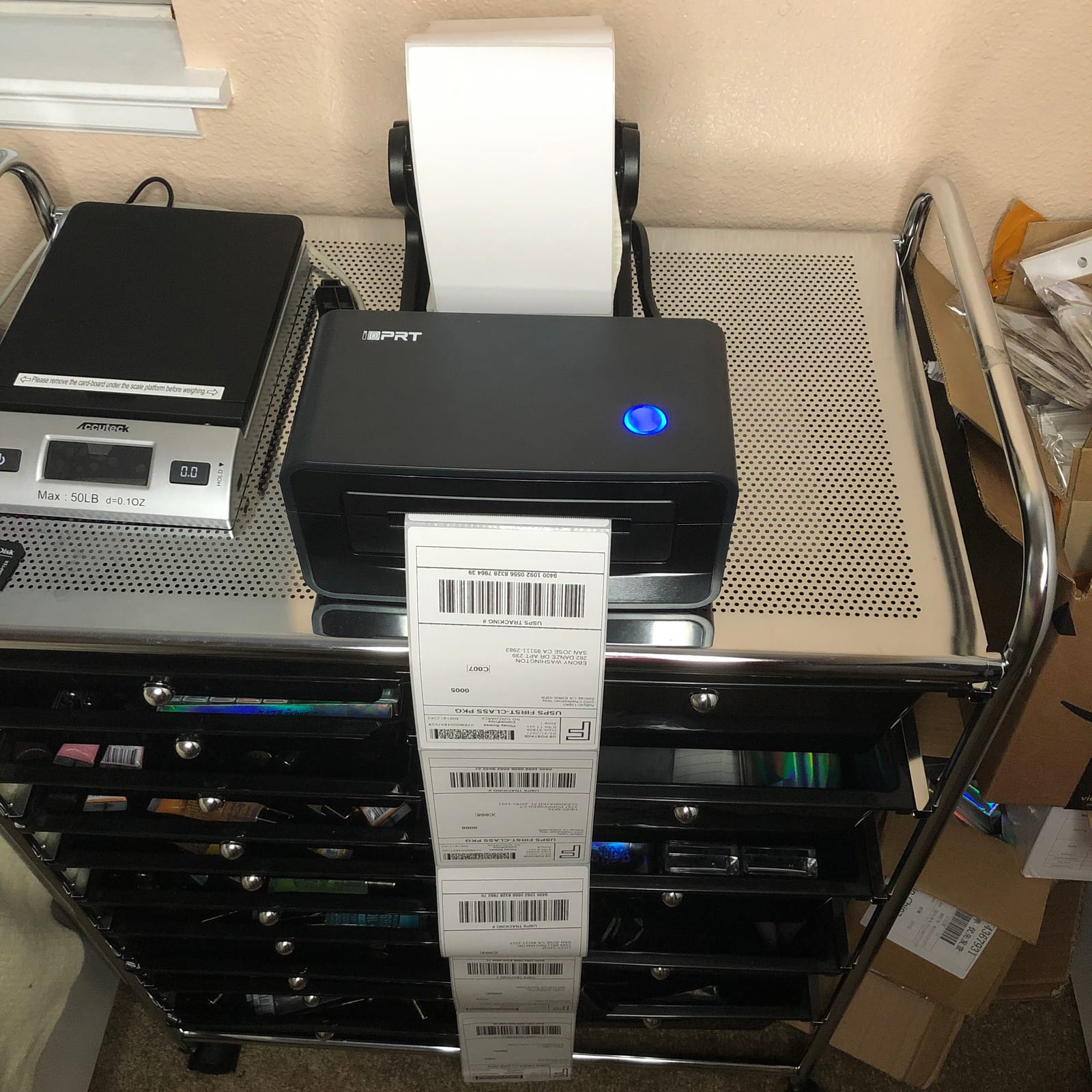 iDPRT Thermal Label Printer 4x6, Shipping Label Printer for Small Business customer photo 2