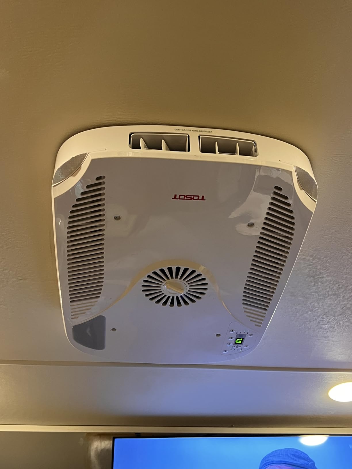 TOSOT 16000 BTU RV Air Conditioner, 43dB Ultra Quiet, White | RV Rooftop AC With Heat Pump Heating and Cooling, Non-Ducted, Wifi and Remote Control, for Campers, Trailers, Food Truck customer photo 2