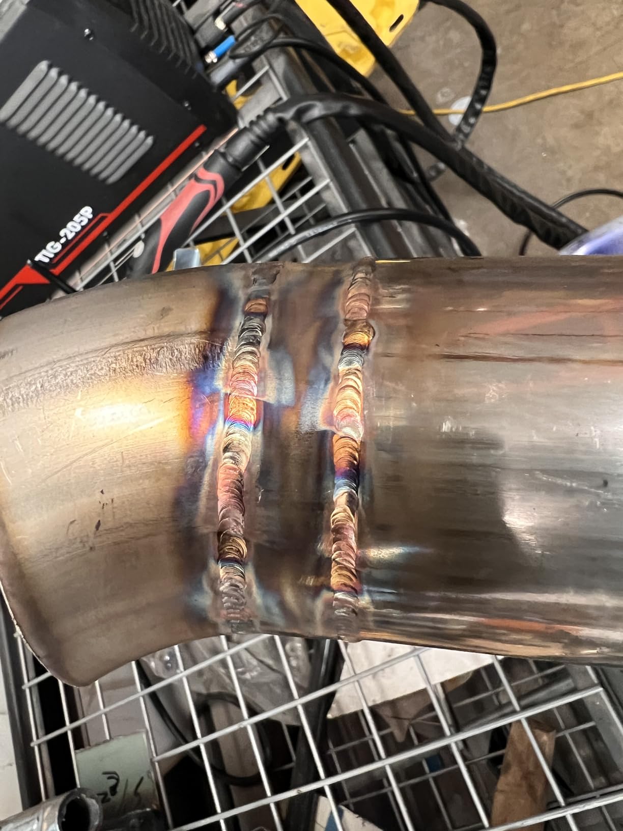 YESWELDER 205A Tig Welder Pulse STICK/DC TIG/PULSE TIG 3 in 1 TIG-205P customer photo 2