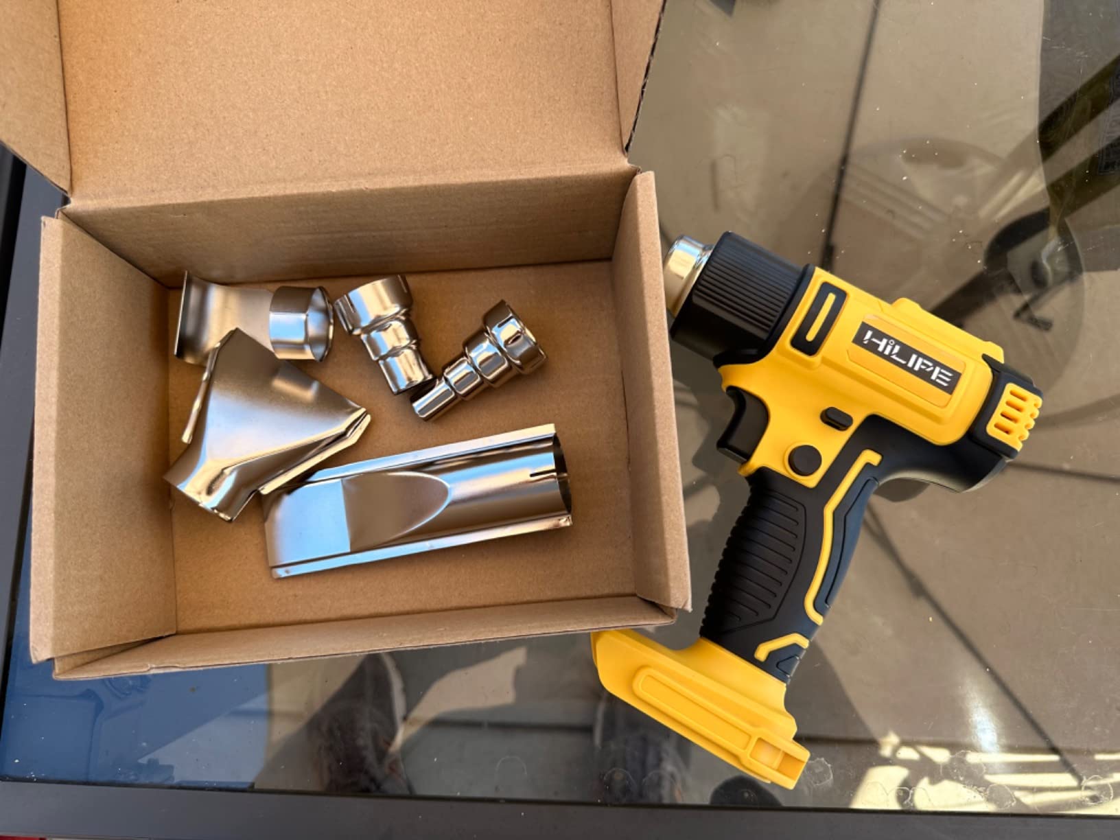 Cordless Heat Gun Hot Air Gun for DeWALT 20v Battery(No Battery) customer photo 1