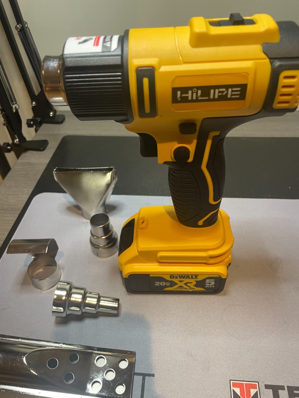 Cordless Heat Gun Hot Air Gun for DeWALT 20v Battery(No Battery) customer photo 2