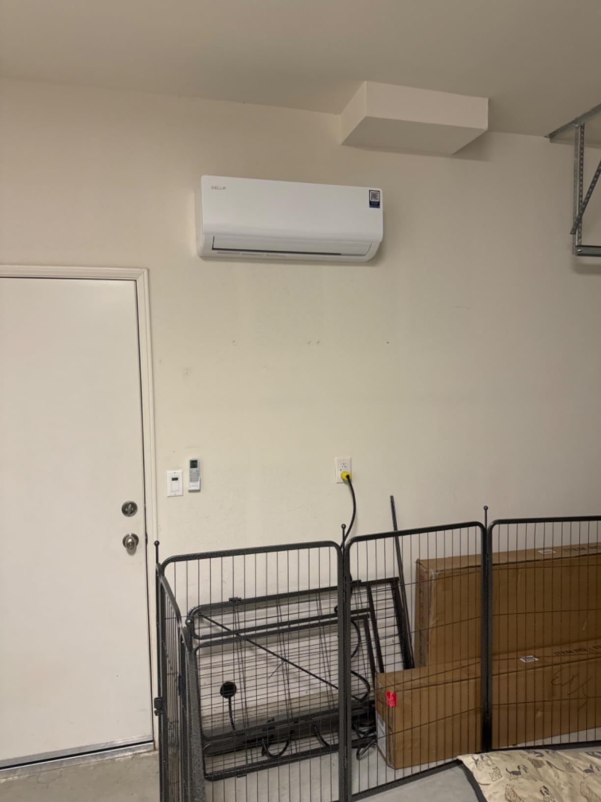 DELLA Vario Series 12000 BTU Mini Split AC, Work with Alexa and Wifi, 20.5 SEER2 Cools Up to 550 Sq.Ft, Energy Efficient, 115V Ductless Inverter System, Pre-Charged Heat Pump and 16.4ft Kits customer photo 2