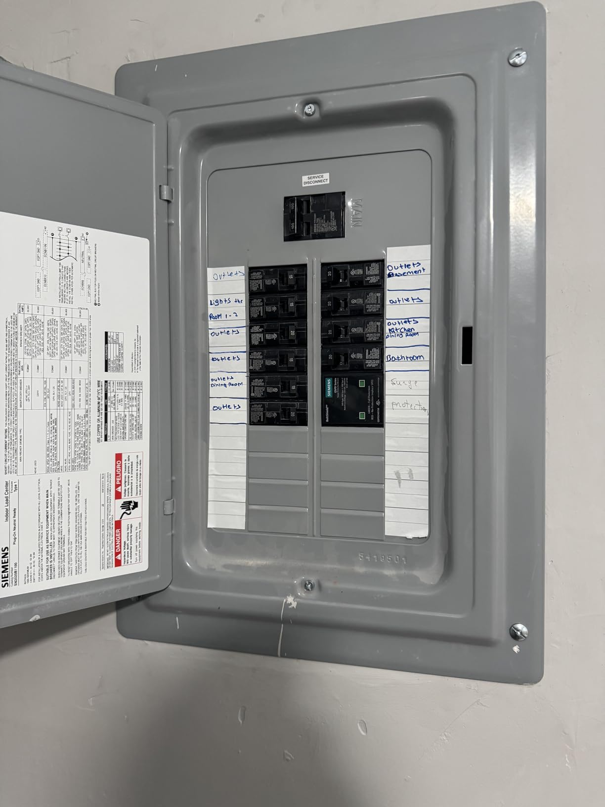 Siemens QSPD2A035B 35 KAmp BoltShield Indoor Surge Protective Device customer photo 2
