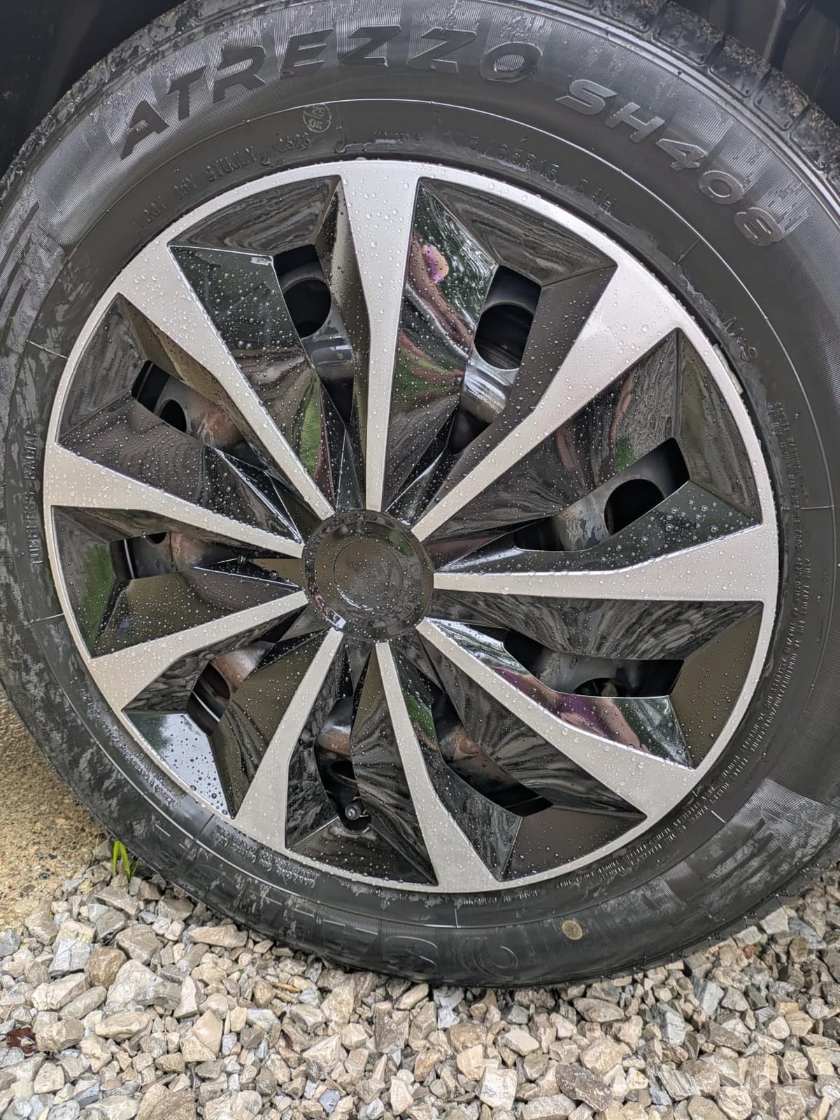 16 inch Hubcaps ABS Replacement for Steel Wheel(Non-Alloy) Snap-on Set of 4 customer photo 1