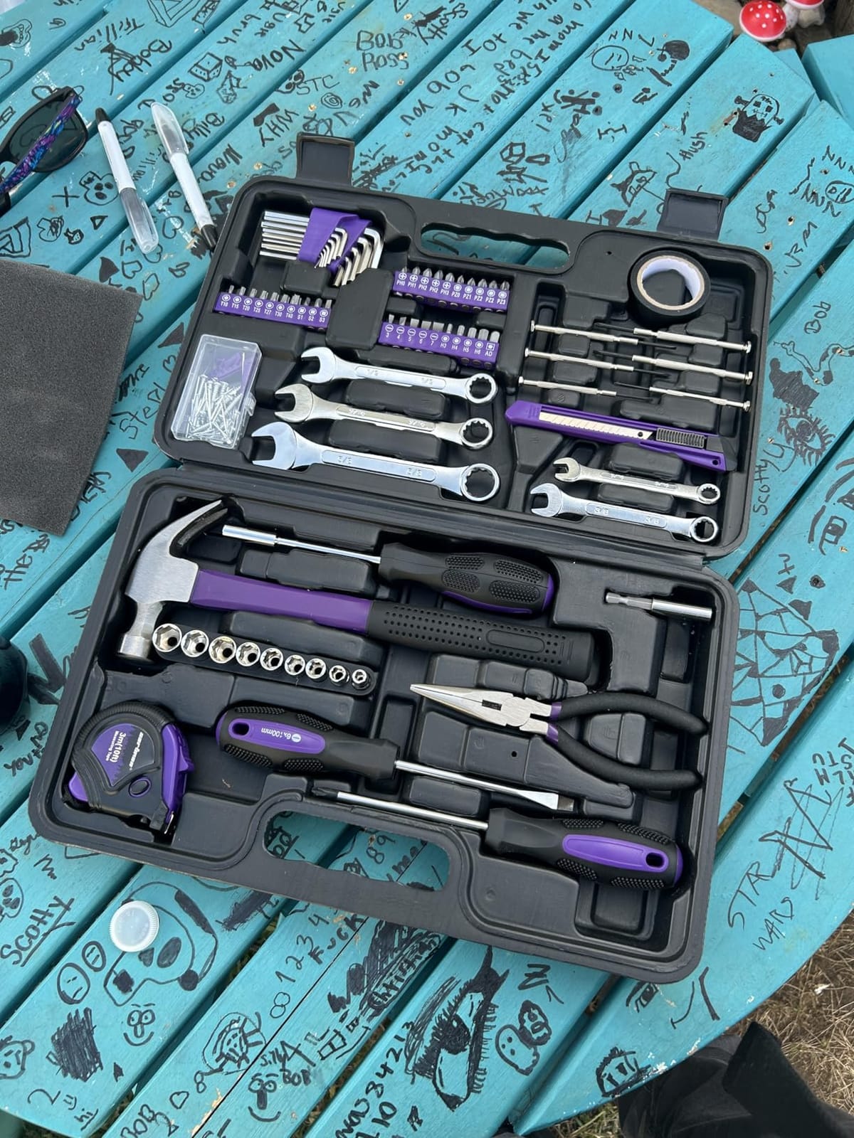 CARTMAN 148-Piece Automotive And Household Tool Set, Green Repair Kit Case customer photo 1