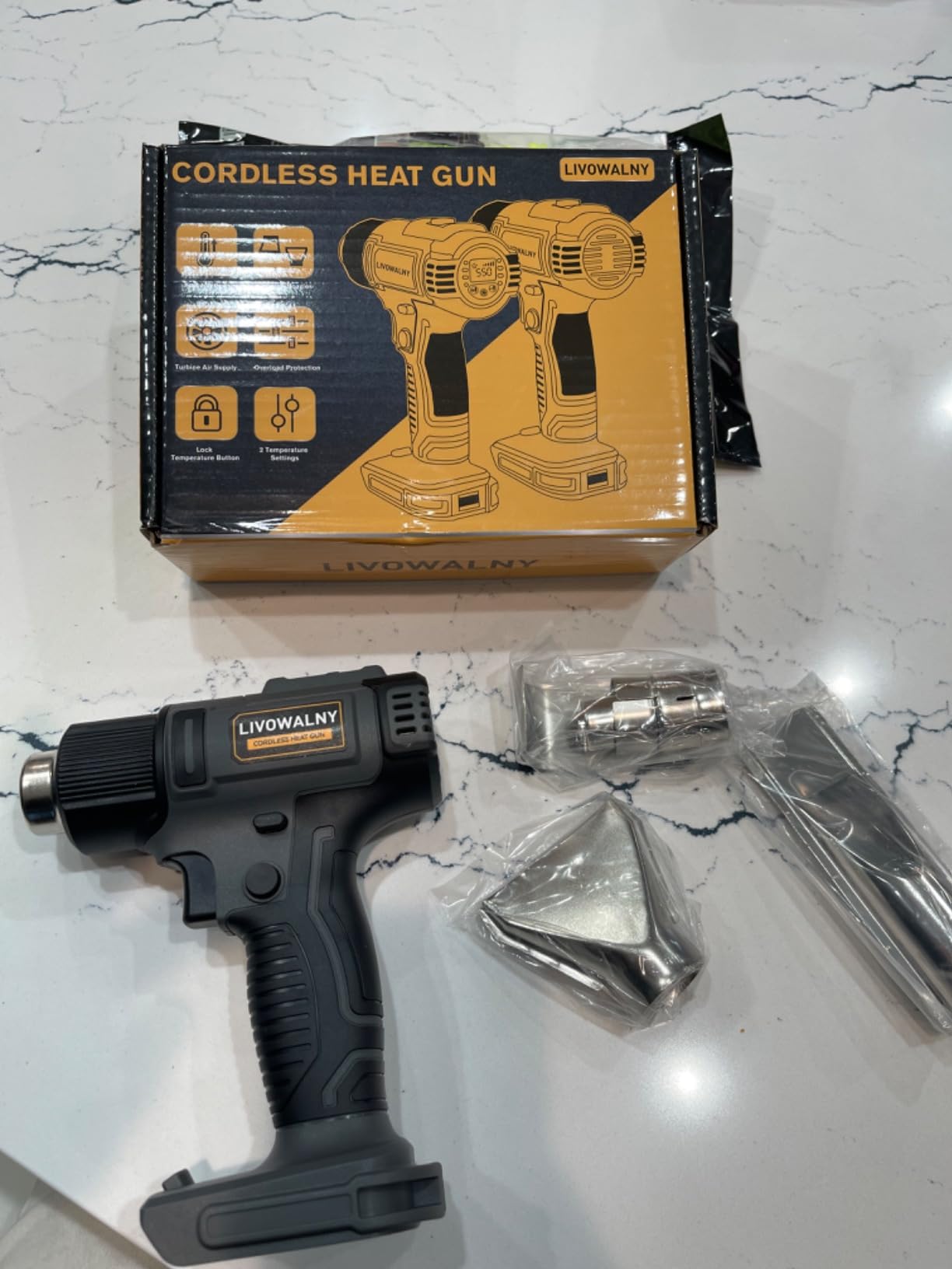 Heat Gun Compatible with Milwaukee 18V Battery (Tool Only) customer photo 1