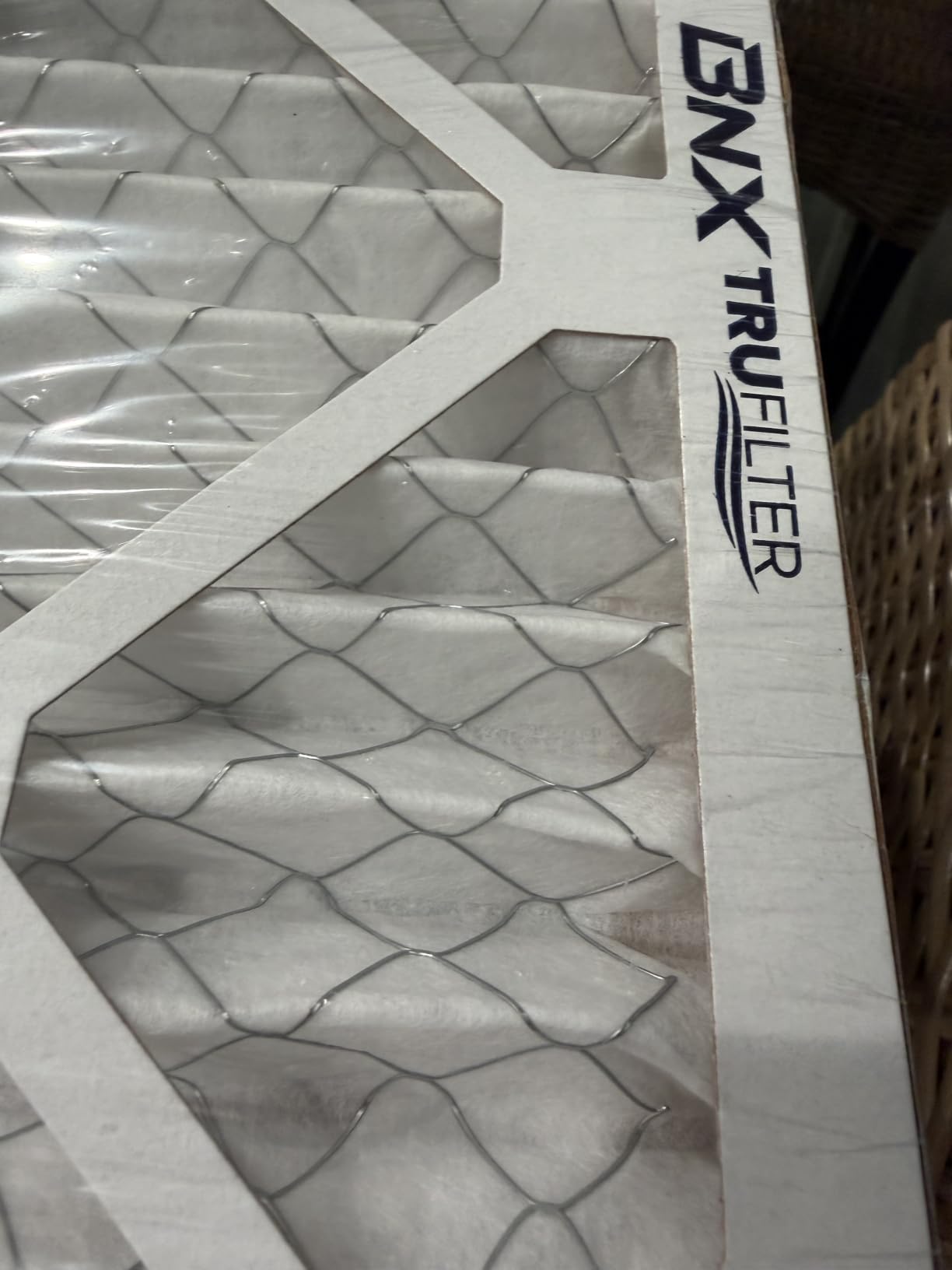 BNX TruFilter 20x20x1 Air Filter MERV 11 (6-Pack) - MADE IN USA - Allergen Defense Electrostatic Pleated Air Conditioner HVAC AC Furnace Filters for Allergies, Dust, Pet, Smoke, Allergy MPR 1200 FPR 7 customer photo 1