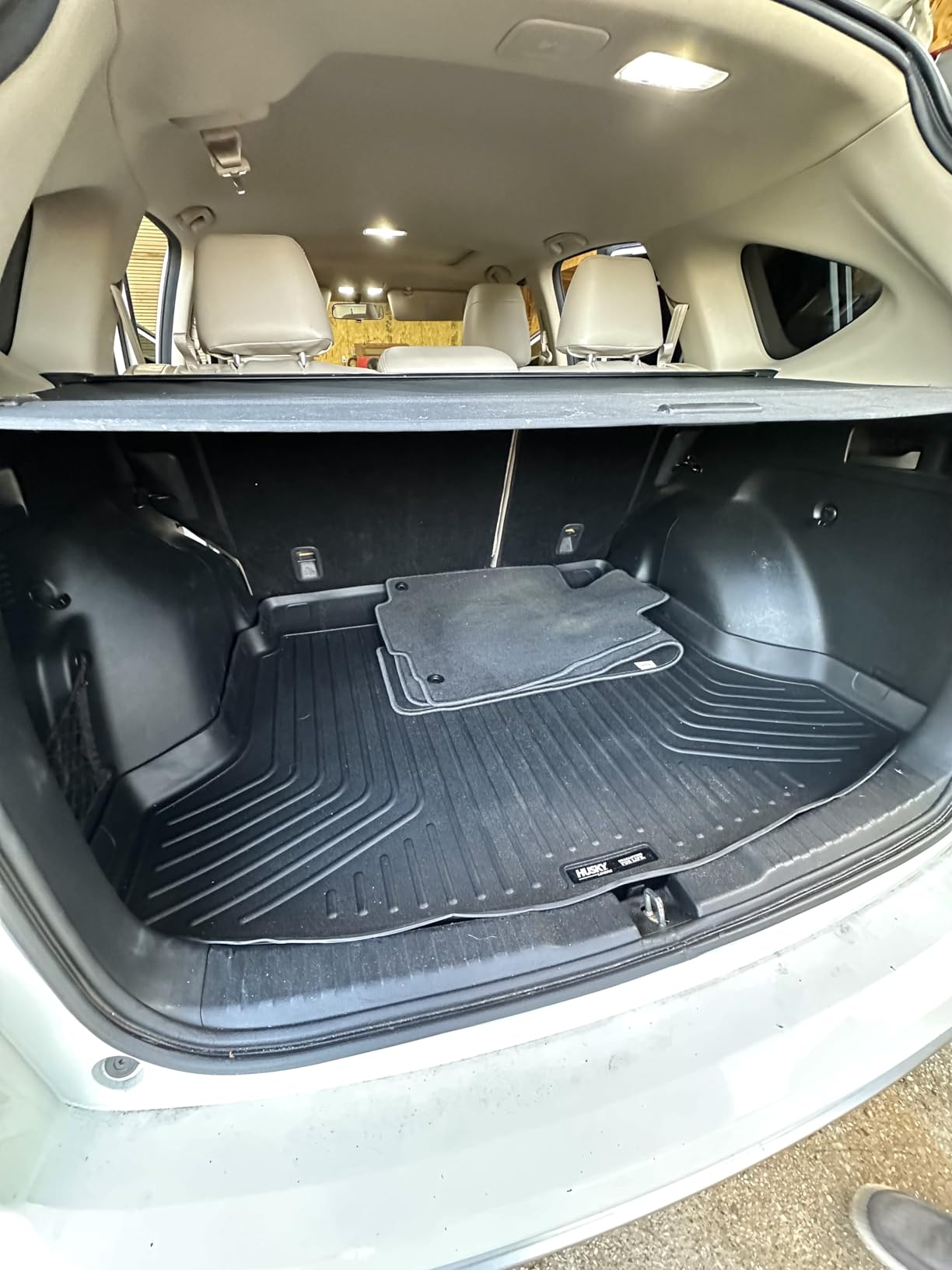 Husky Liners Weatherbeater Floor Mats | Fits 2024-2026 Honda CR-V (Includes Hybrid Models) | Front & 2nd Row, 3-pc Black - 99411 customer photo 1