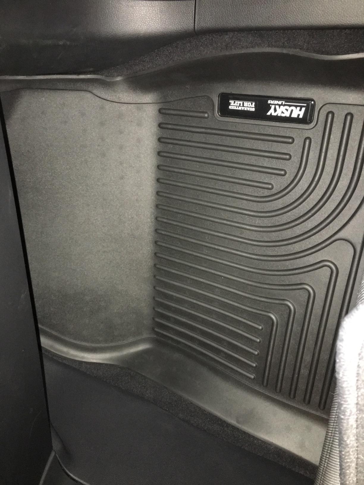 Husky Liners Weatherbeater Floor Mats | Fits 2024-2026 Honda CR-V (Includes Hybrid Models) | Front & 2nd Row, 3-pc Black - 99411 customer photo 2