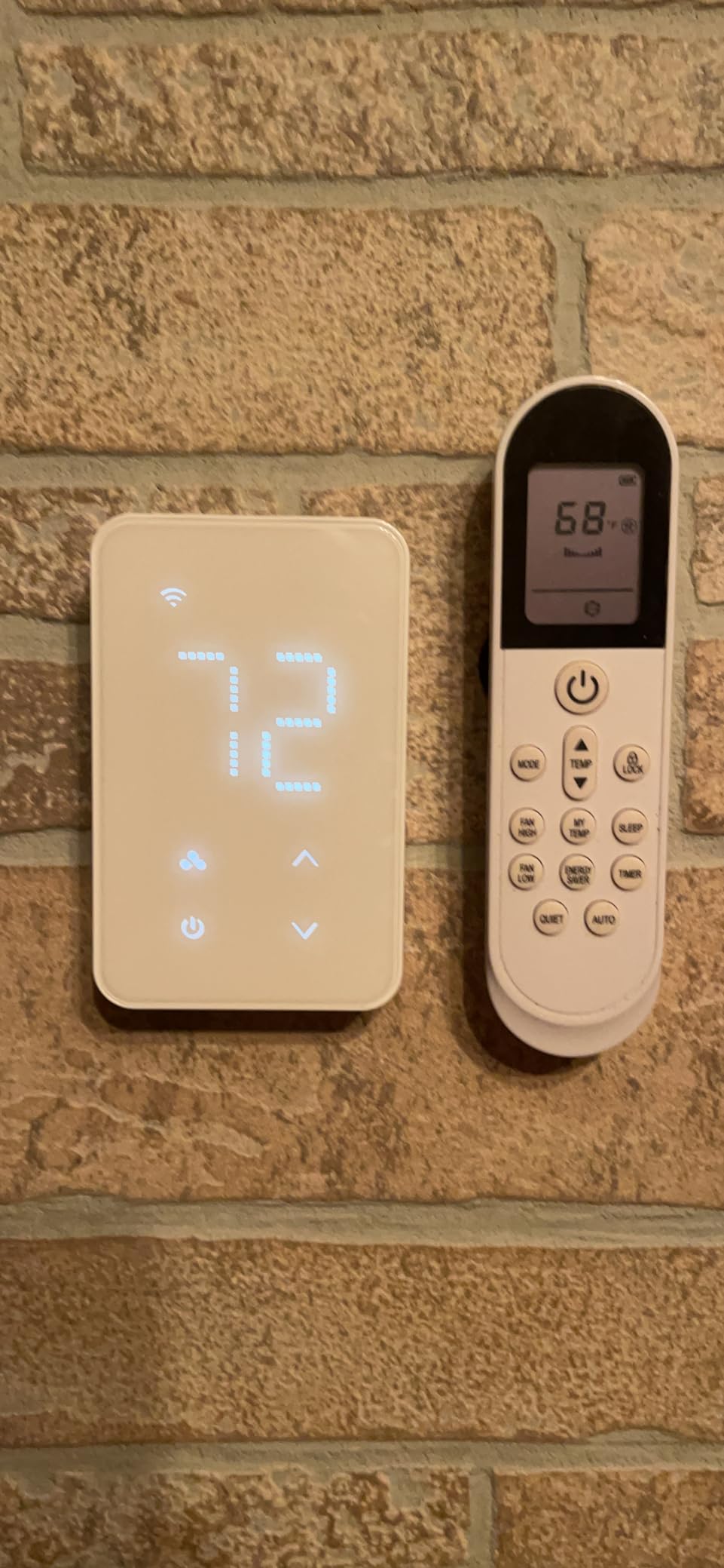 meross Smart Thermostat for Electric Baseboard and in-Wall Heaters Work with HomeKit, Alexa and Google Home, 120V-240V Wi-Fi Programmable Thermostat with Easy Install, Energy Saving, 4 Wires Needed customer photo 1